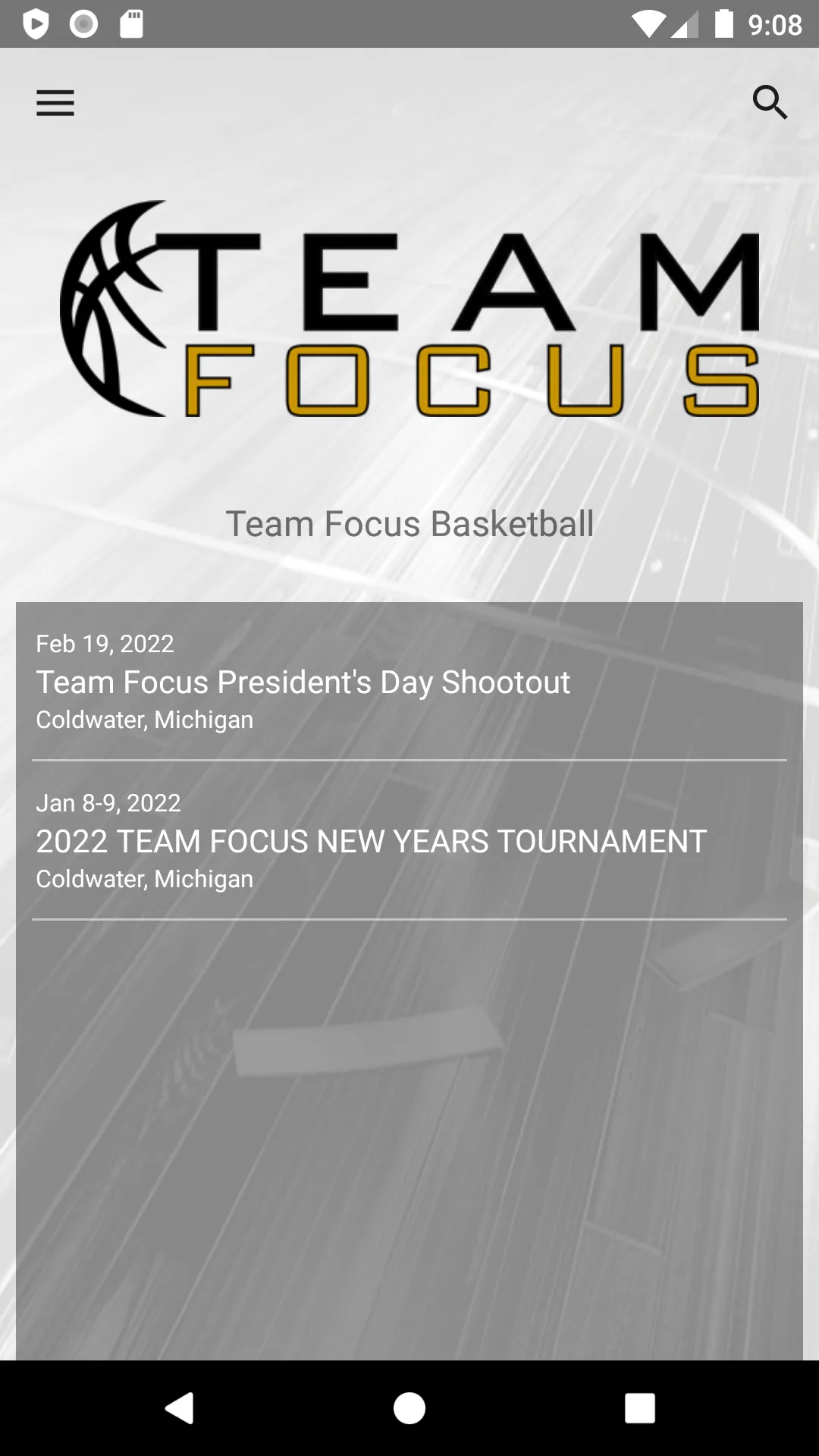 Team Focus Basketball | Indus Appstore | Screenshot