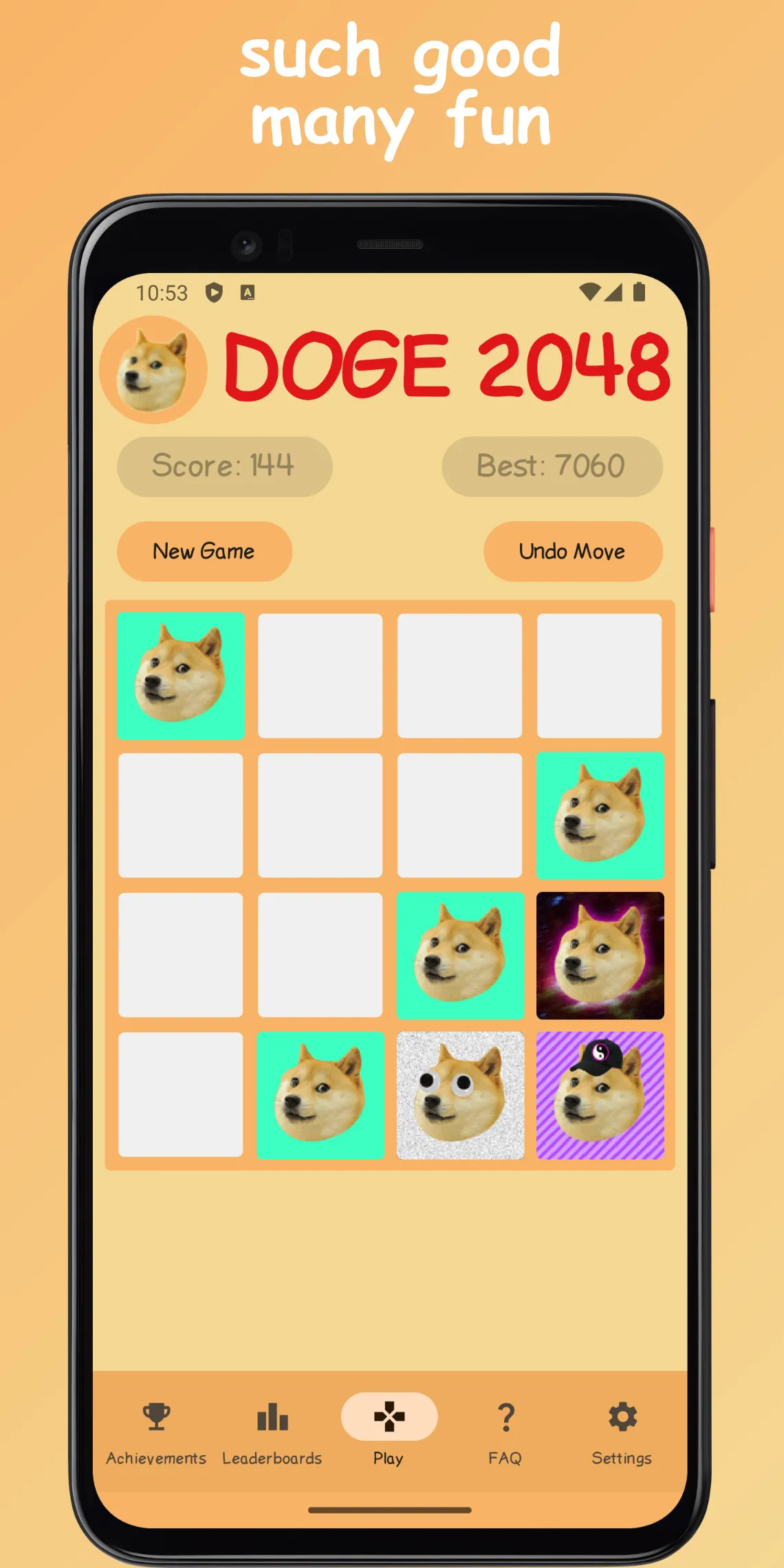 Doge 2048 | Indus Appstore | Screenshot