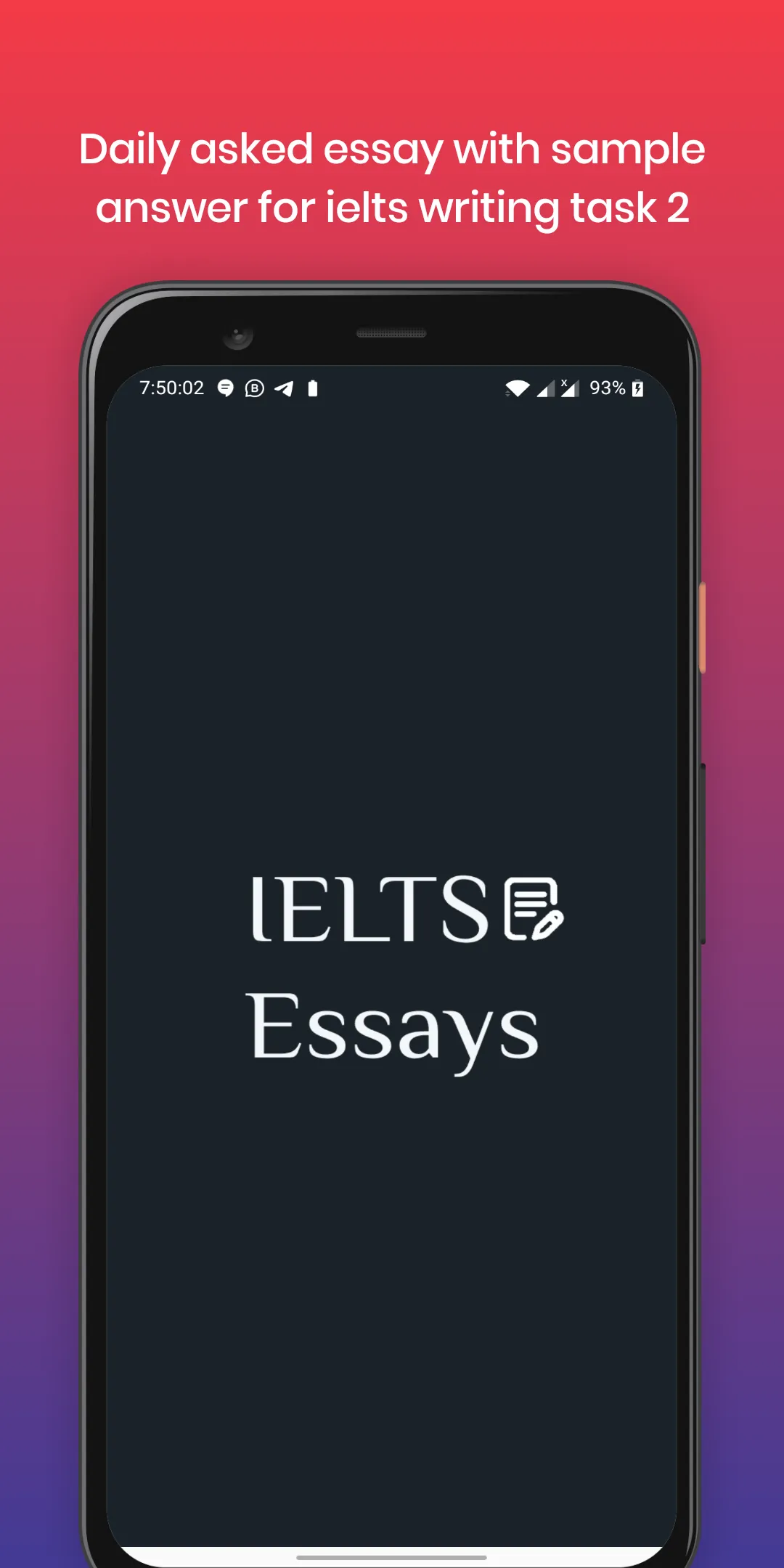 IELTS Essay - Writing Task 2 P | Indus Appstore | Screenshot