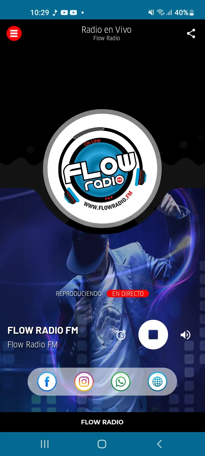 FLOW RADIO FM | Indus Appstore | Screenshot