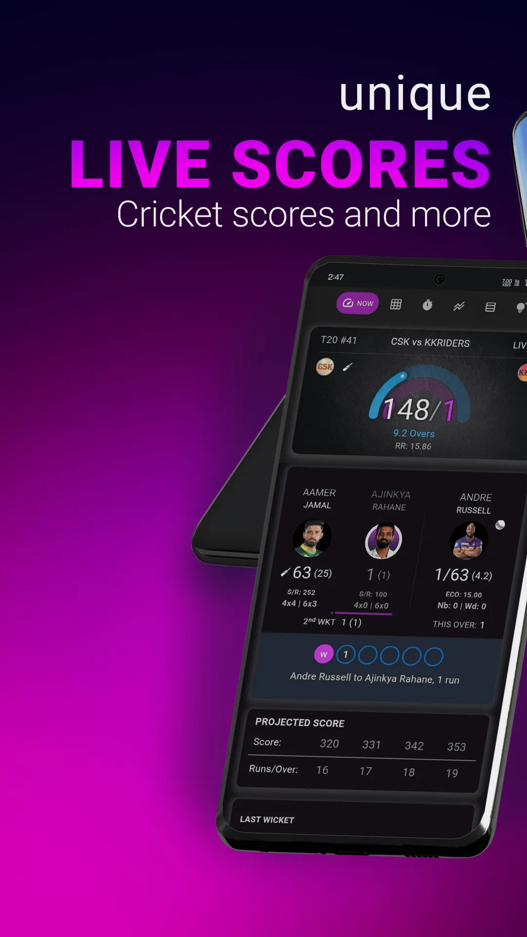 LIVE cricket scores scoreblox | Indus Appstore | Screenshot