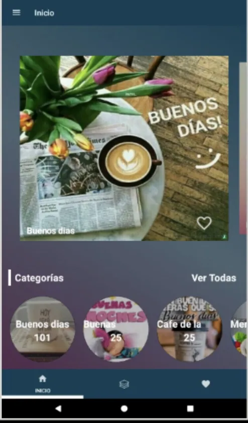 Buenos dias a la vida | Indus Appstore | Screenshot