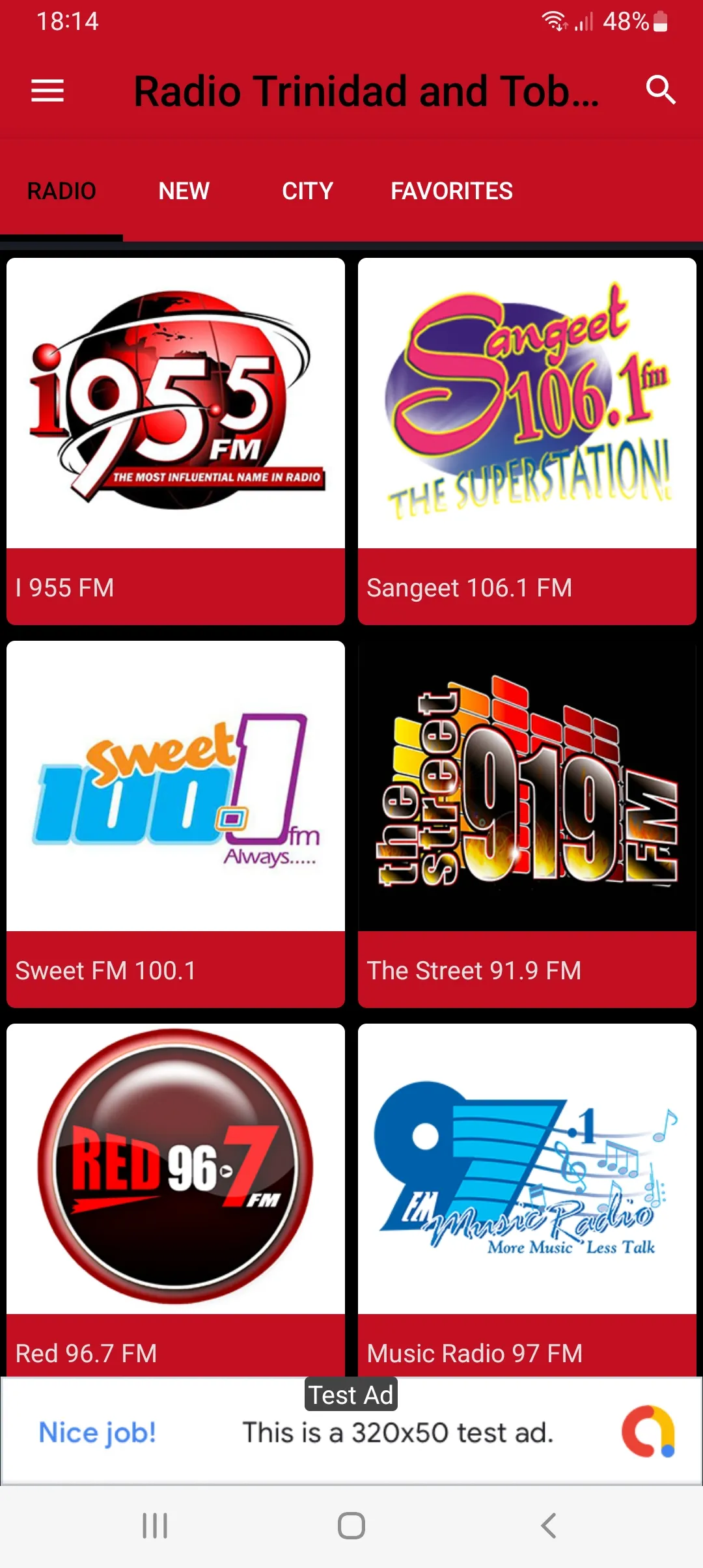 Trinidad and Tobago Radio | Indus Appstore | Screenshot