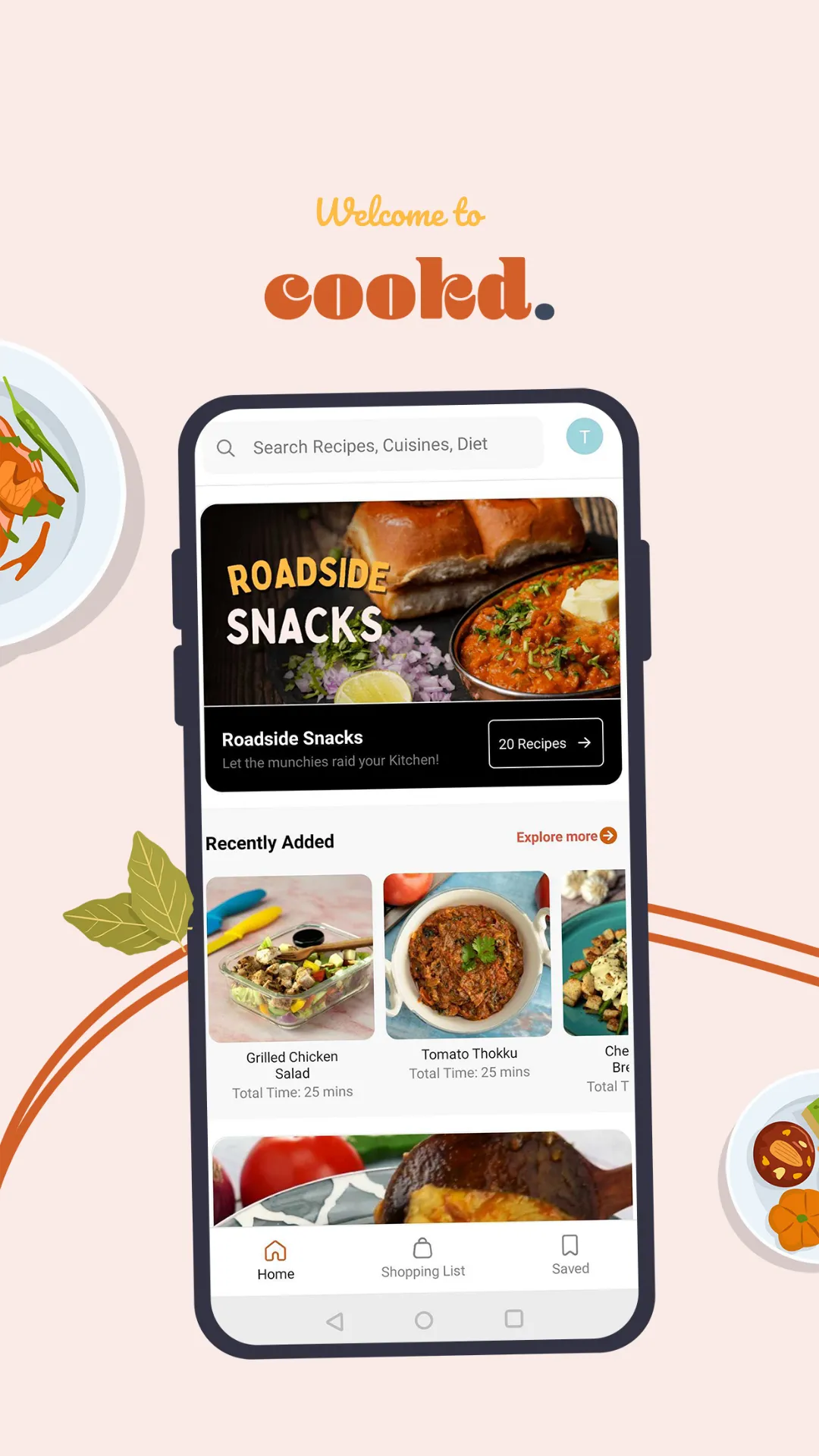Cookd: Recipes & Meal Planner | Indus Appstore | Screenshot