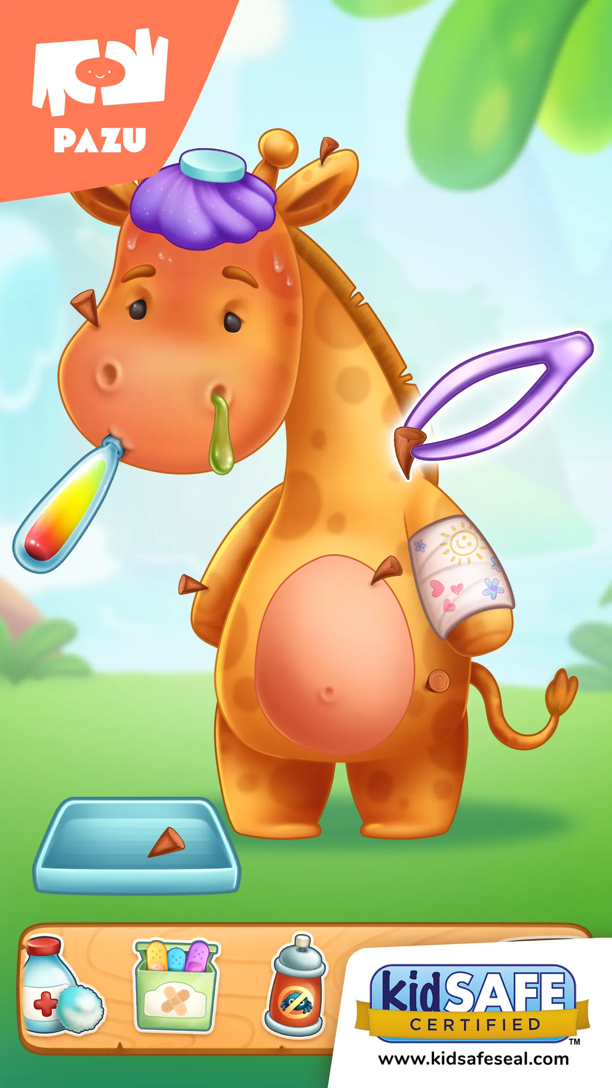 Jungle Animal Kids Care Games | Indus Appstore | Screenshot