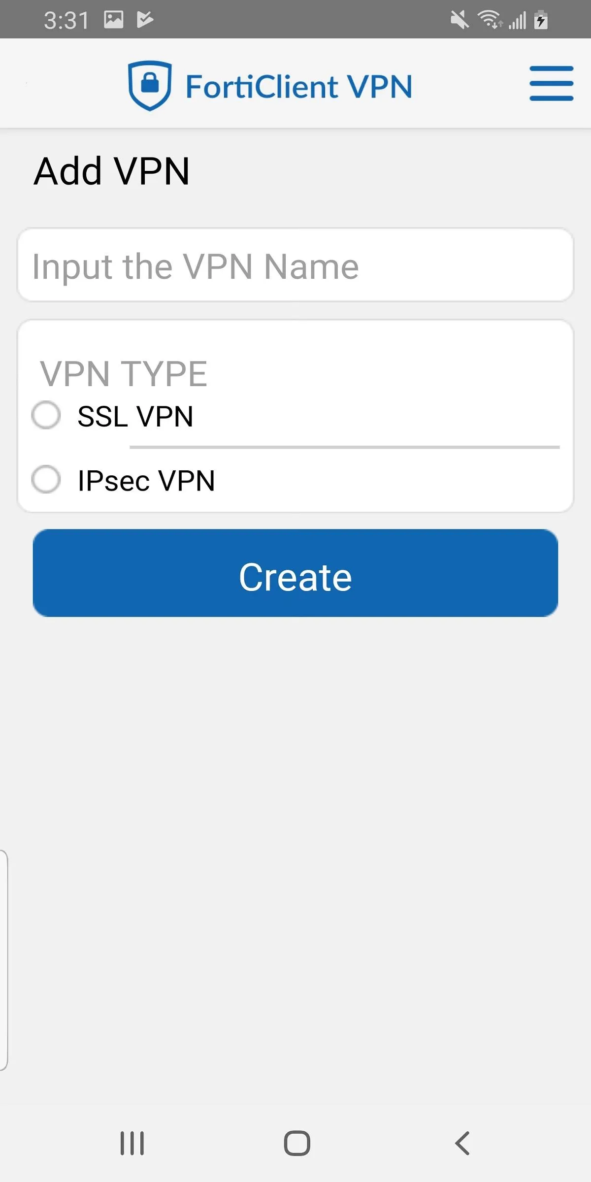 FortiClient VPN | Indus Appstore | Screenshot