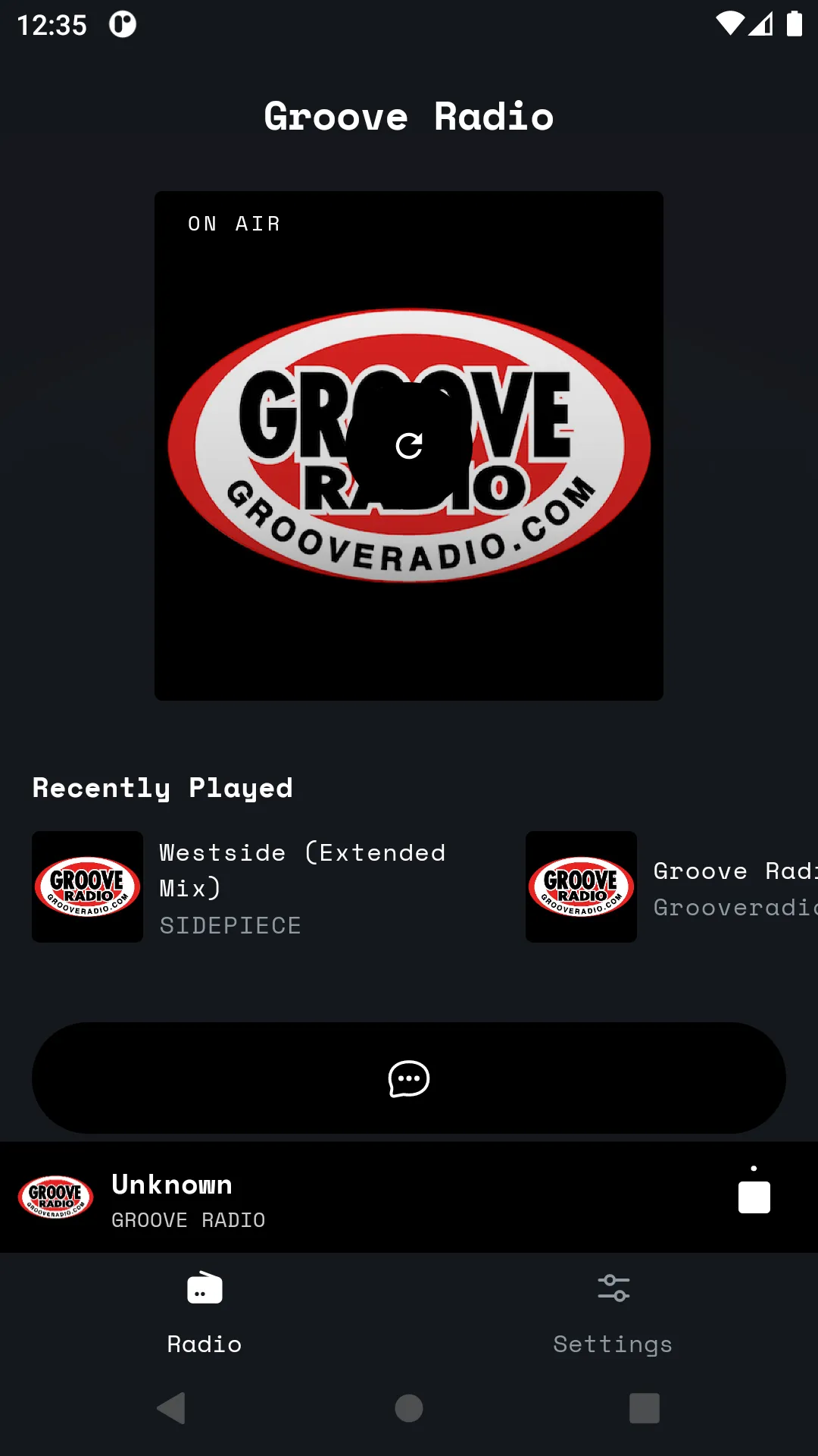 Groove Radio | Indus Appstore | Screenshot