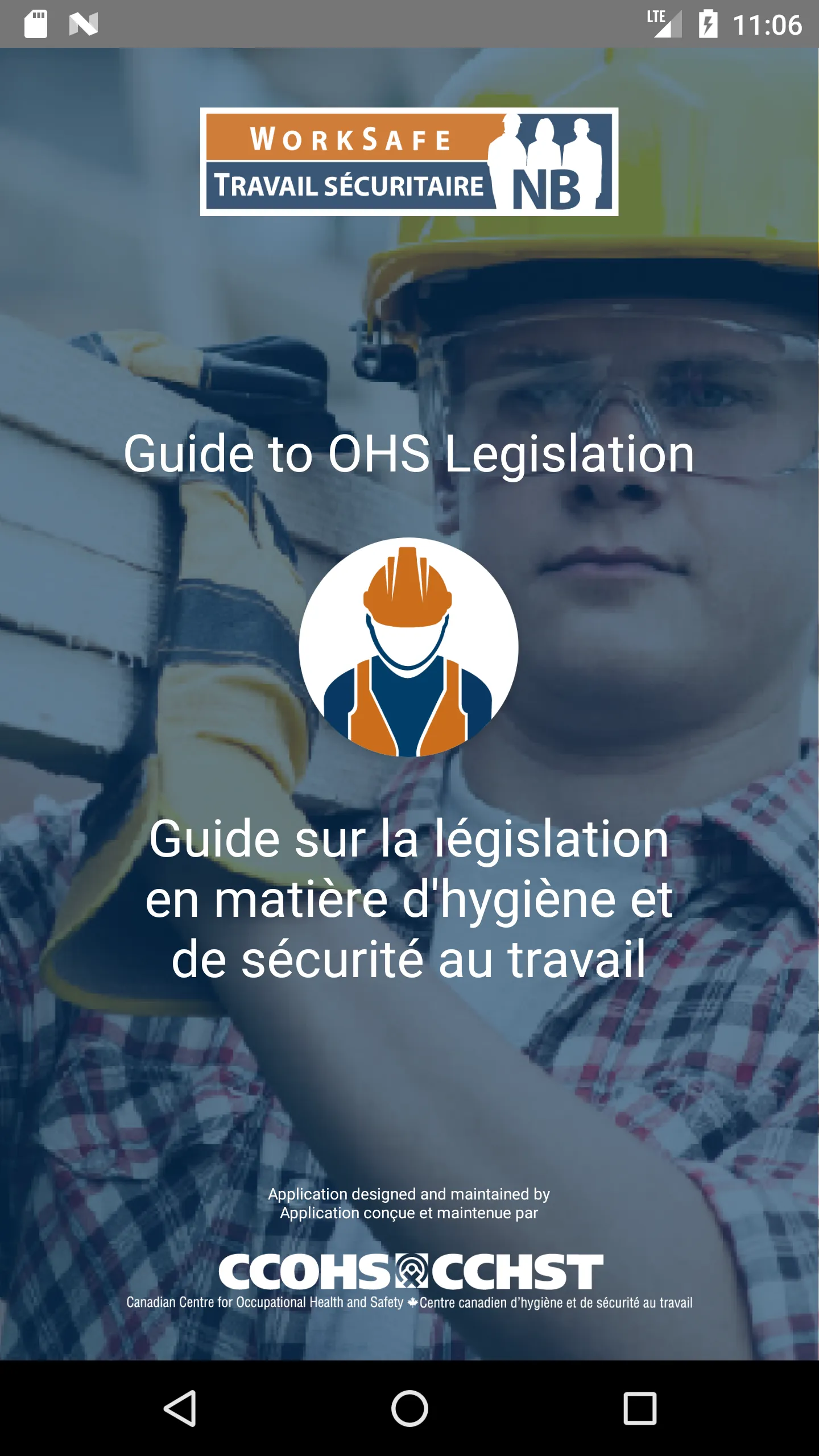 NB OHS Guide / Guide de SST NB | Indus Appstore | Screenshot