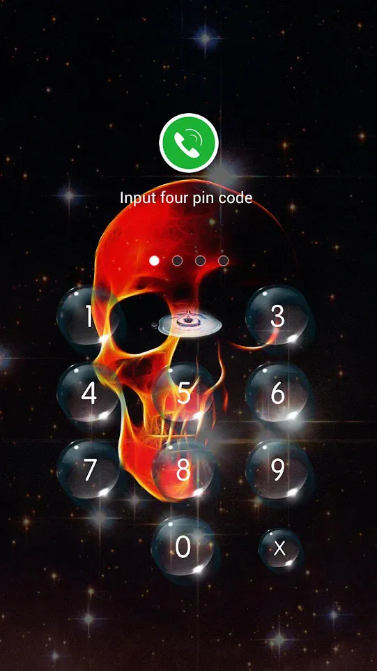 AppLock - Skull | Indus Appstore | Screenshot