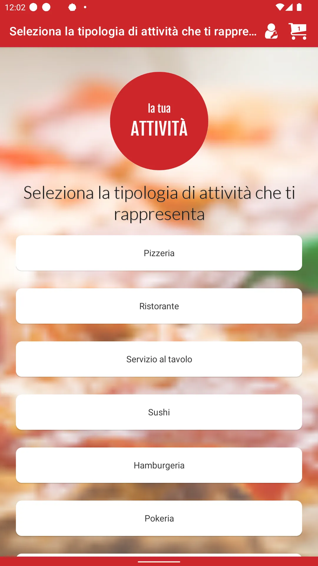 Ristorante Italia by Ordinalo | Indus Appstore | Screenshot