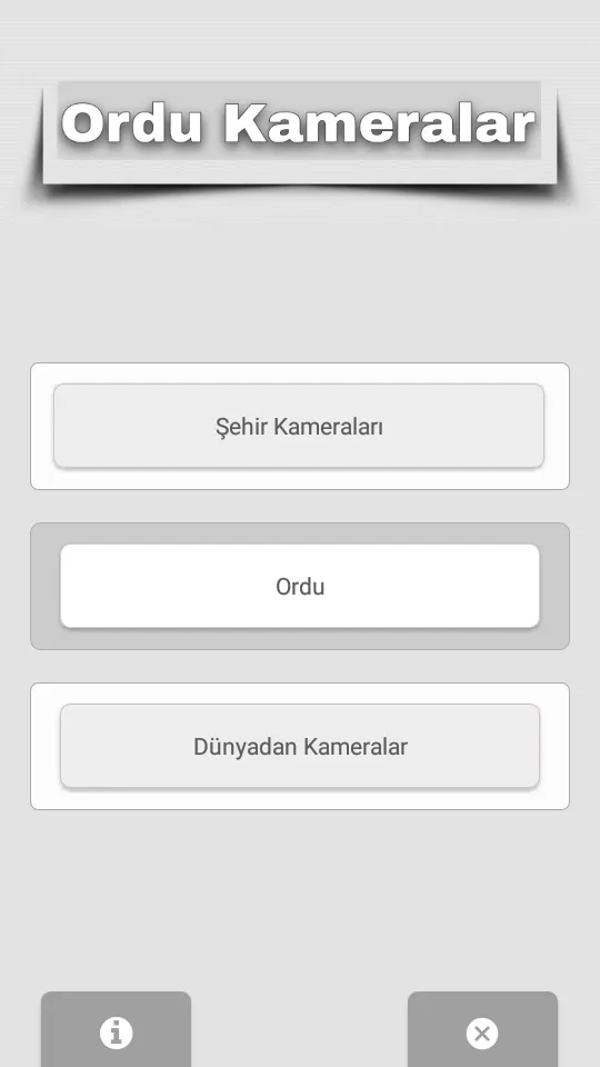 Ordu Canlı Şehir Kameraları | Indus Appstore | Screenshot