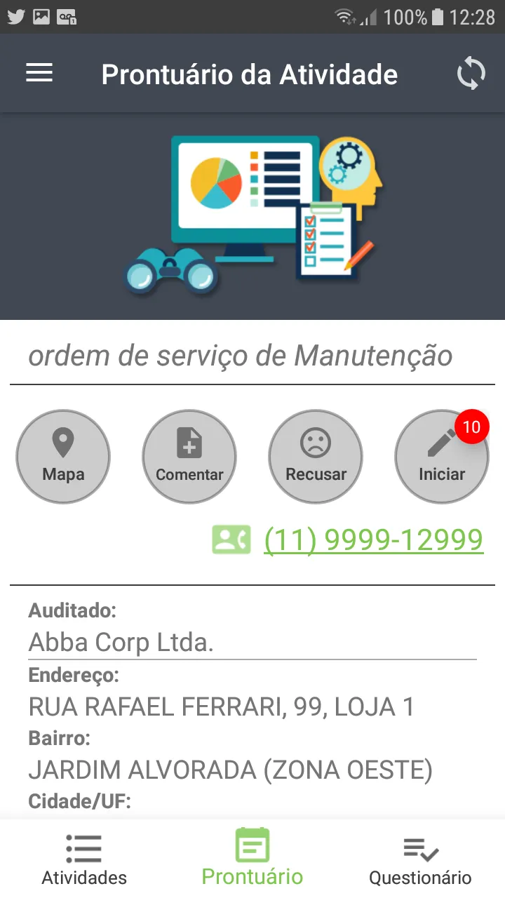 Auditoria Móvel | Indus Appstore | Screenshot