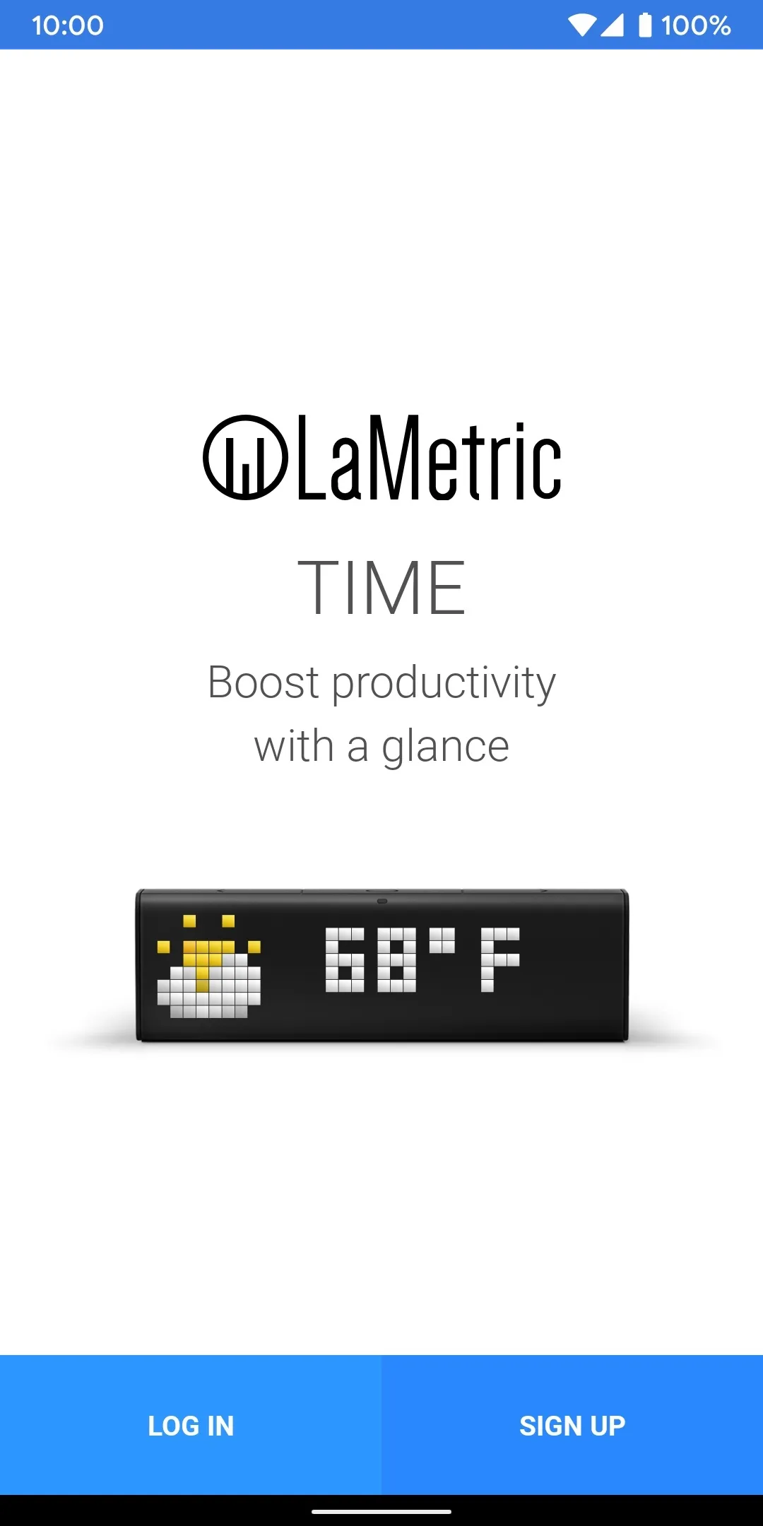 LaMetric Time | Indus Appstore | Screenshot