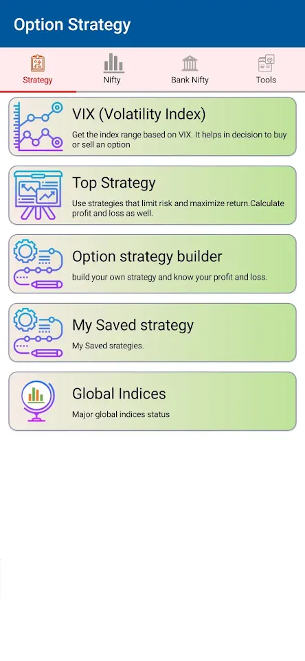 Future and Option strategy Ana | Indus Appstore | Screenshot