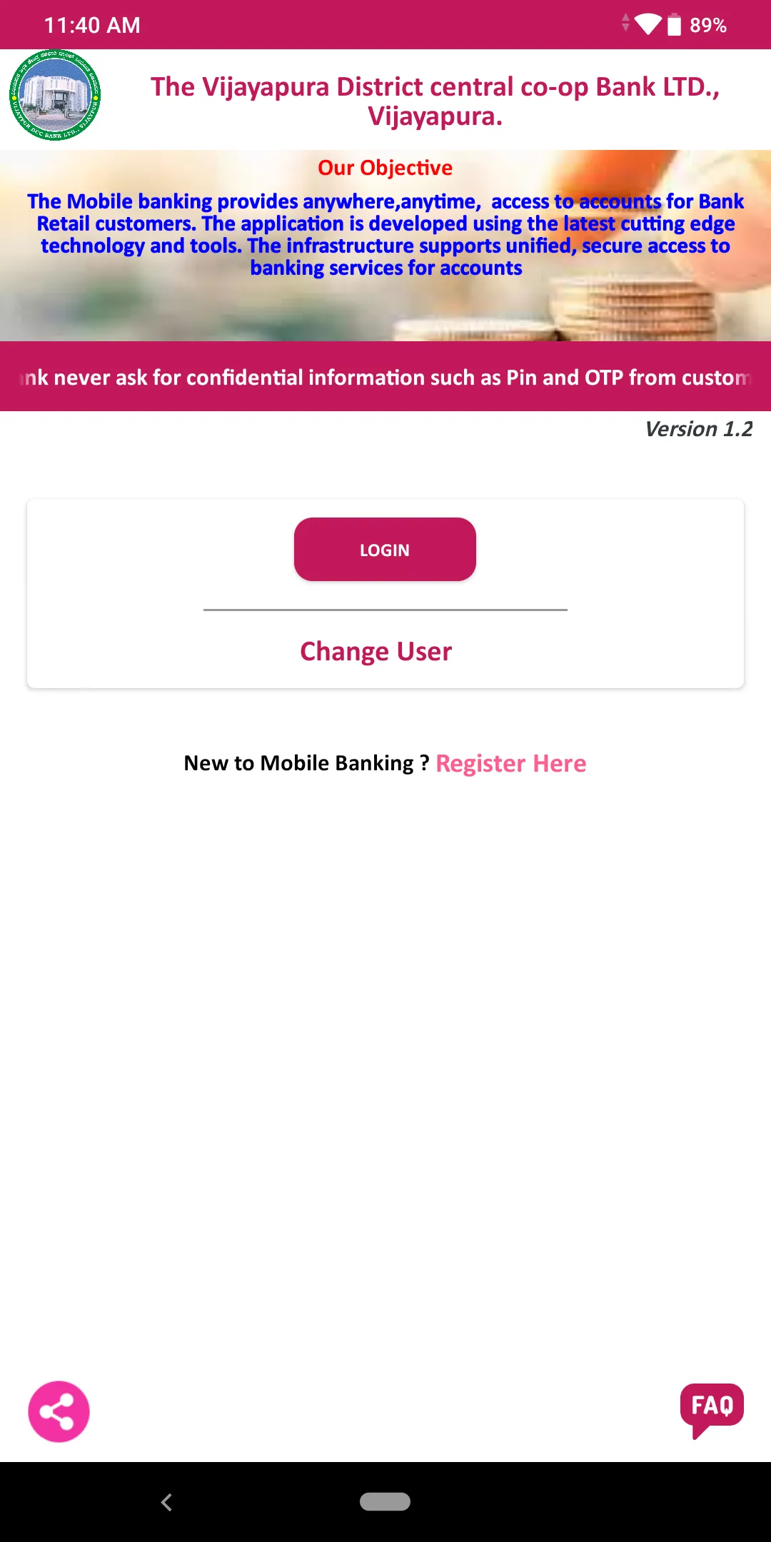 Vijayapura Dcc mobile banking | Indus Appstore | Screenshot