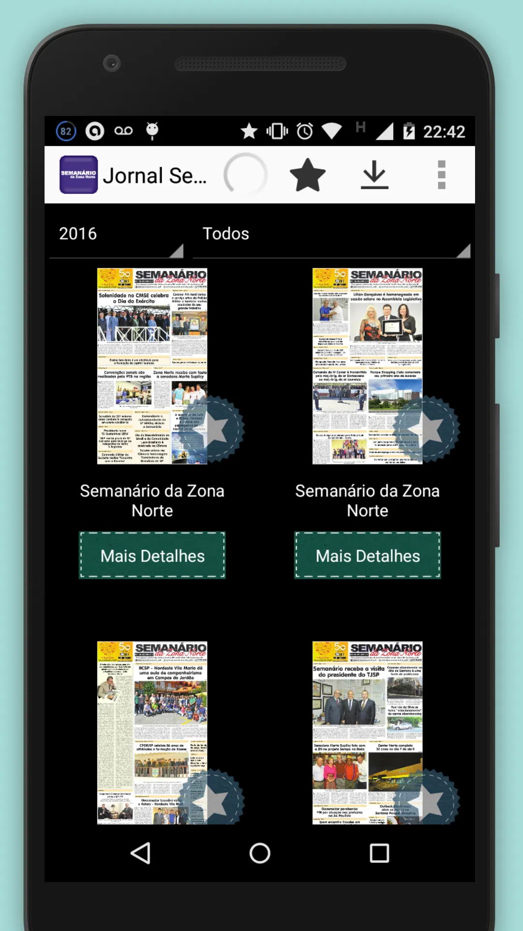 Jornal Semanário da Zona Norte | Indus Appstore | Screenshot