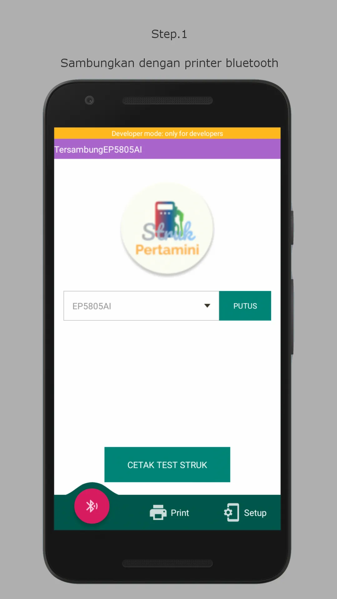 Struk Pertamini | Indus Appstore | Screenshot