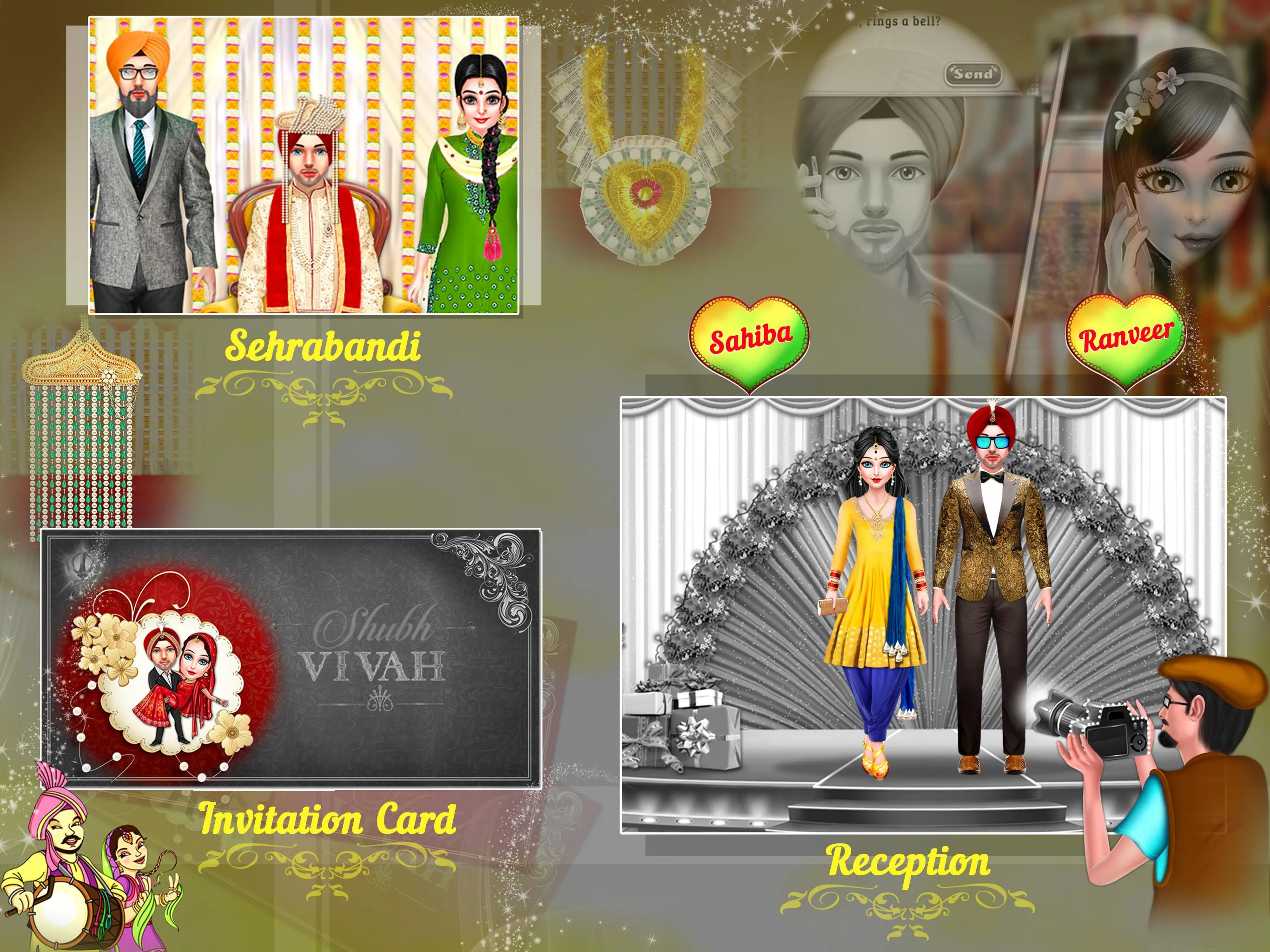 Punjabi Wedding-Indian Girl Ar | Indus Appstore | Screenshot