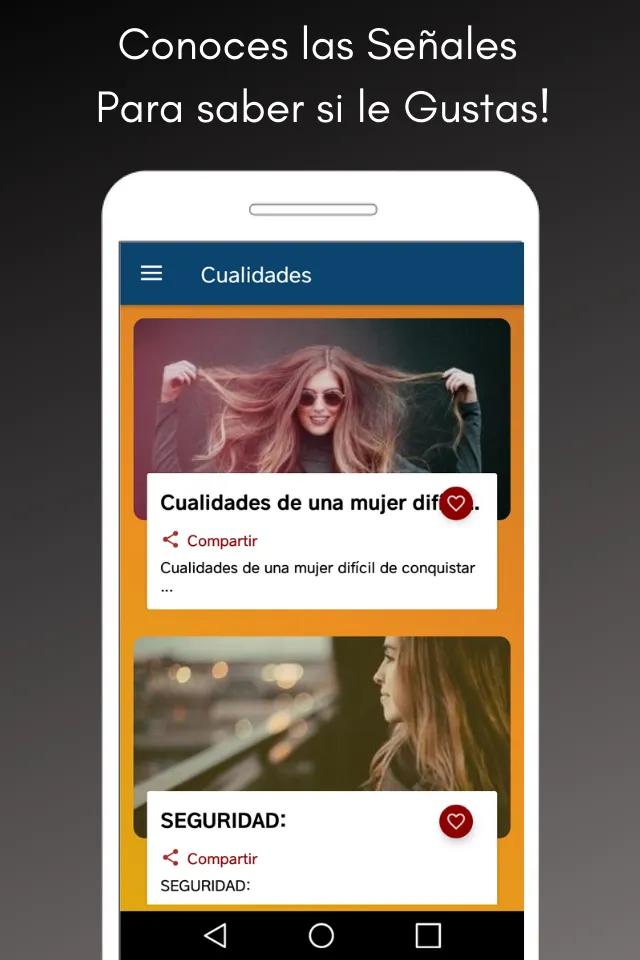 Como Conquistar a una Mujer | Indus Appstore | Screenshot