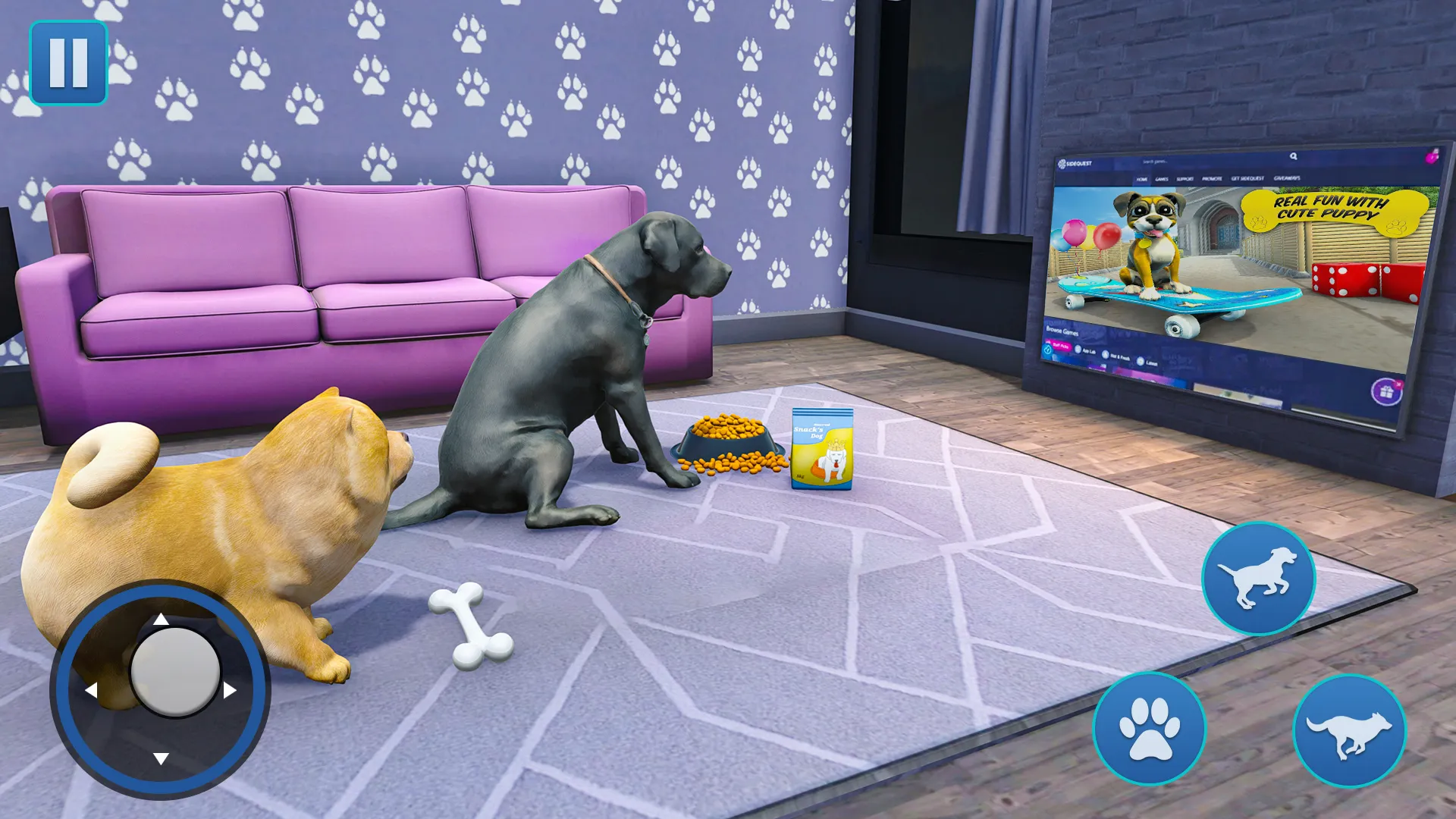 Dog Sim Pet Simulator Dog Life | Indus Appstore | Screenshot