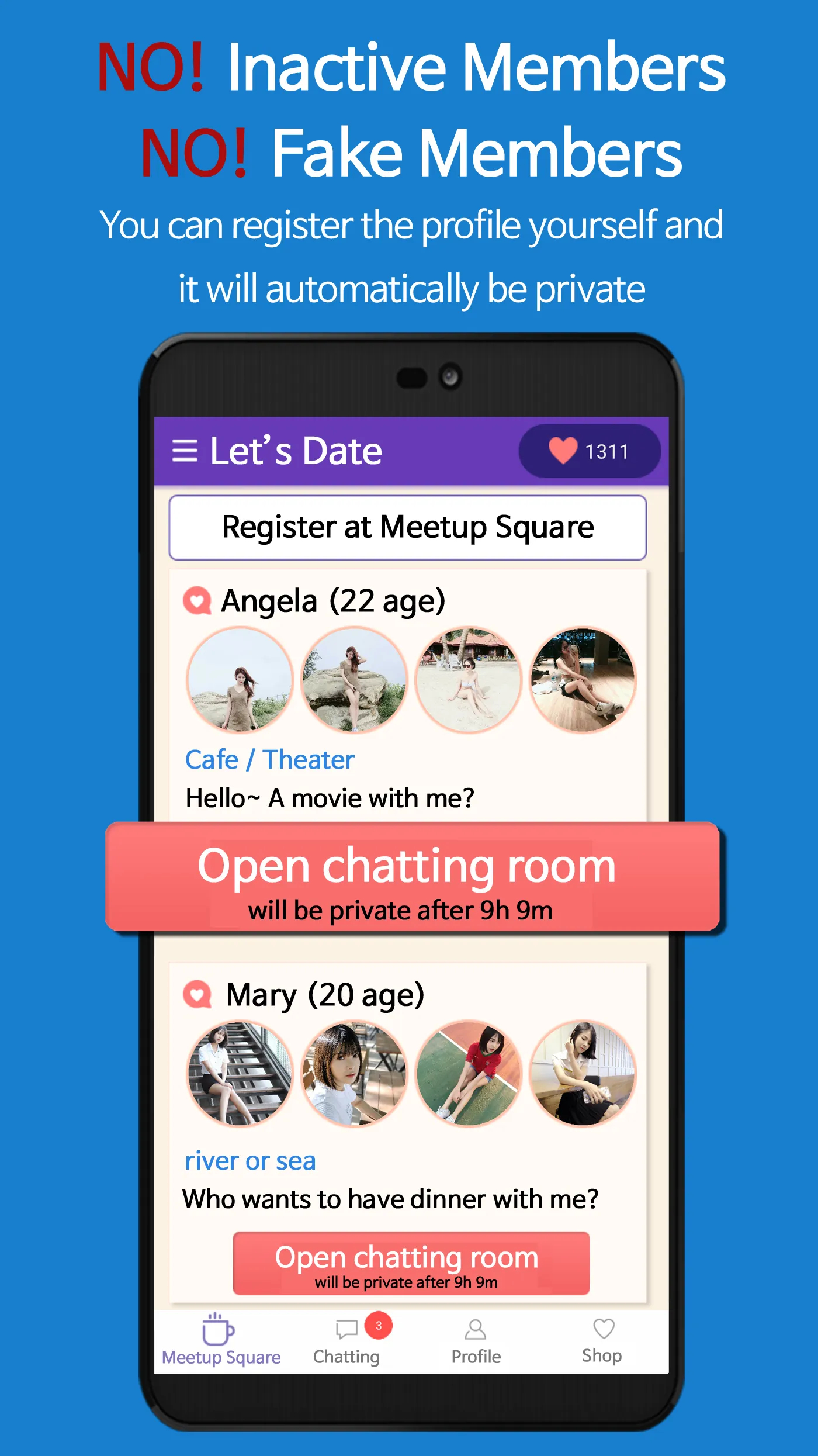 Let's Date - chatting, meeting | Indus Appstore | Screenshot