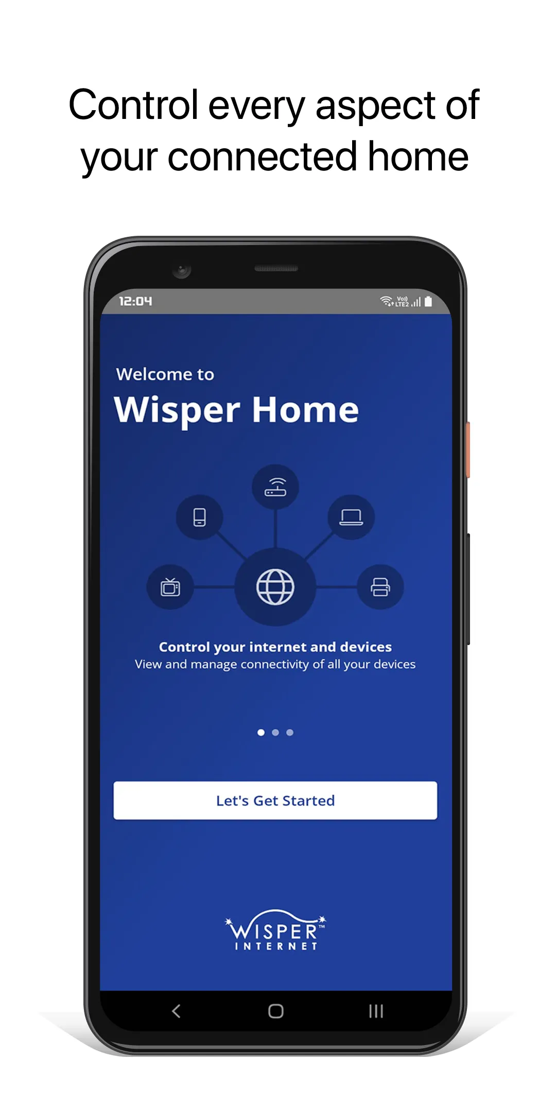 Wisper Home | Indus Appstore | Screenshot