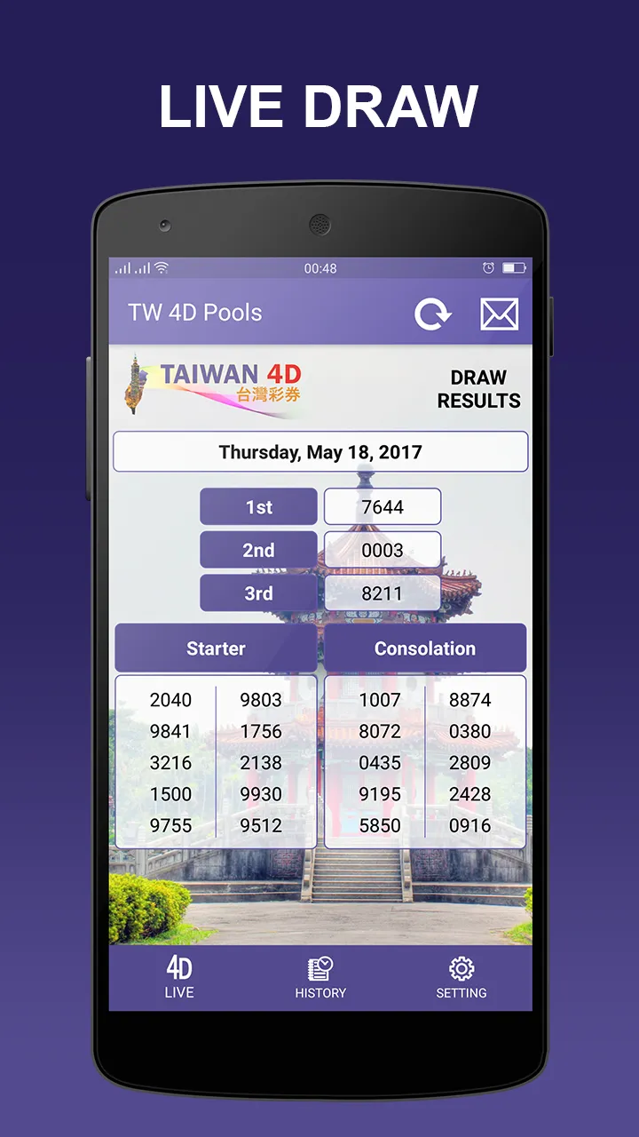 Taiwan 4D Pools | Indus Appstore | Screenshot