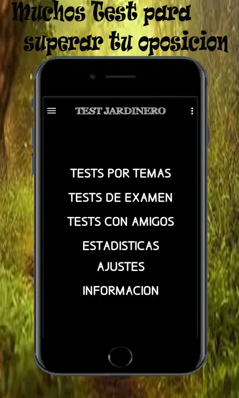 Test oposición de jardinero | Indus Appstore | Screenshot