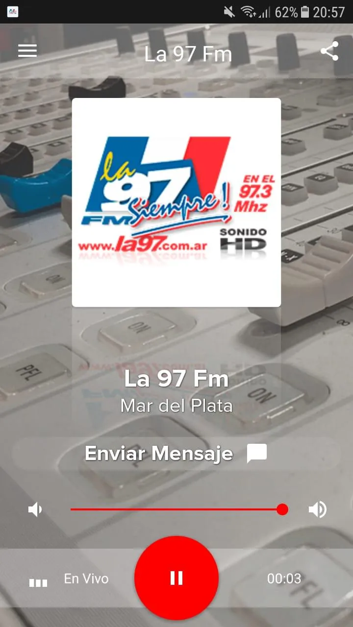 La 97 Fm | Indus Appstore | Screenshot