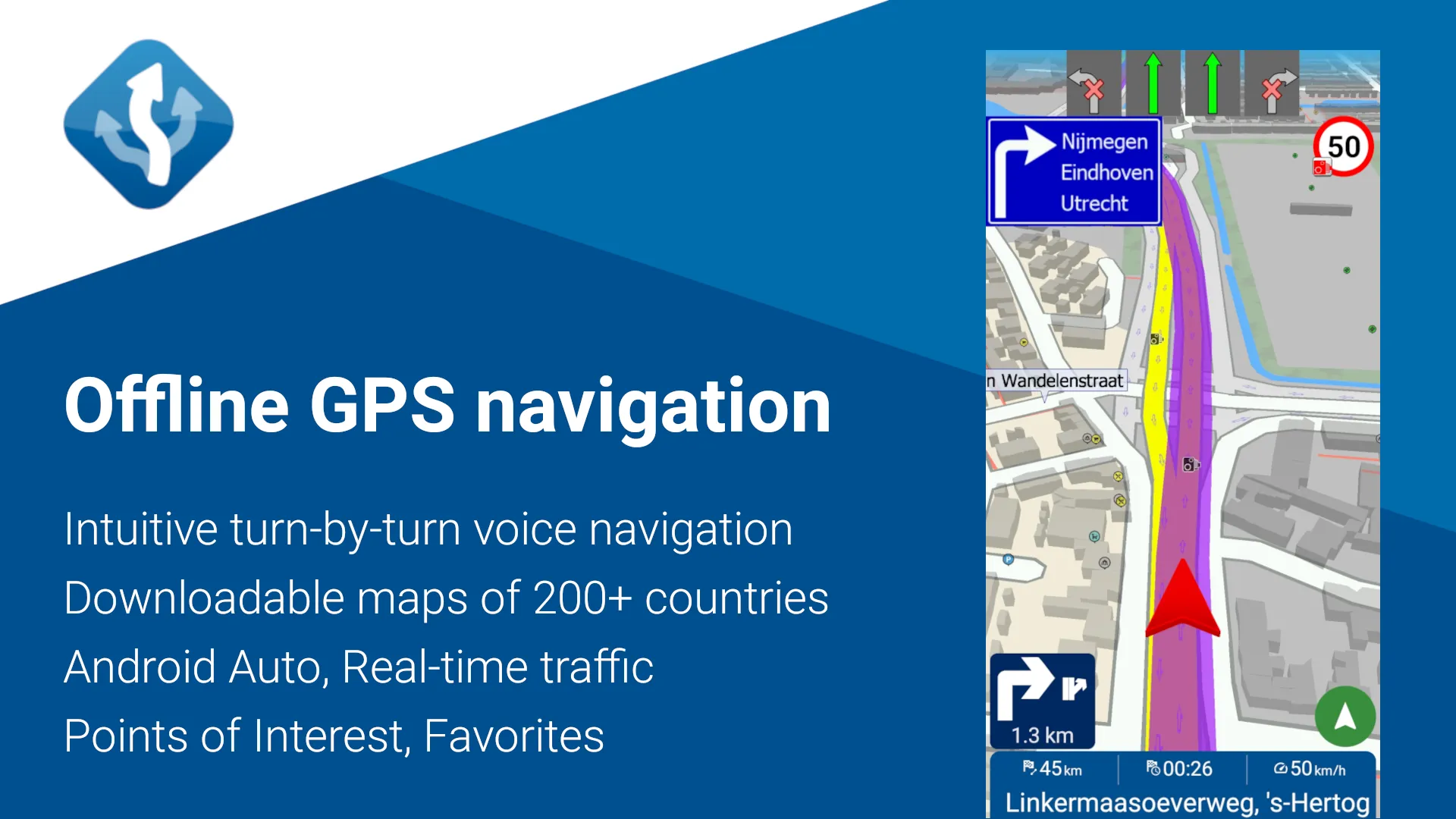 MapFactor Navigator | Indus Appstore | Screenshot