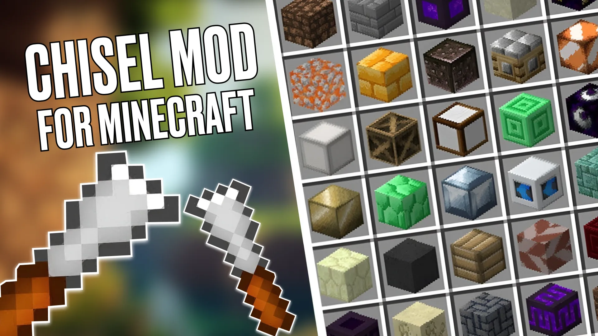 Chisel Mod for Minecraft MCPE | Indus Appstore | Screenshot