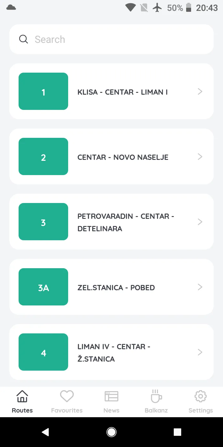 Public Transport Novi Sad | Indus Appstore | Screenshot