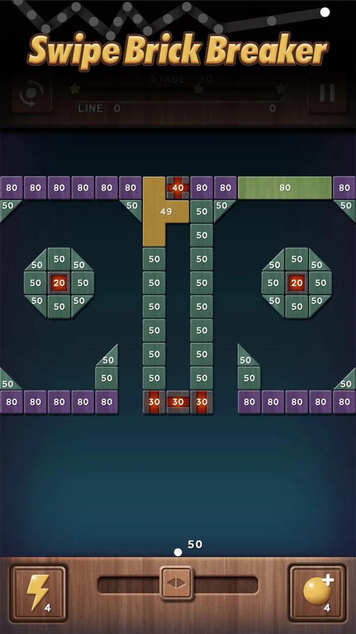 Swipe Brick Breaker: The Blast | Indus Appstore | Screenshot