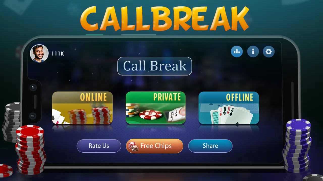 Call Break Online Multiplayer | Indus Appstore | Screenshot