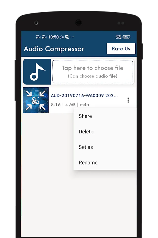 MP3 Compressor | Indus Appstore | Screenshot