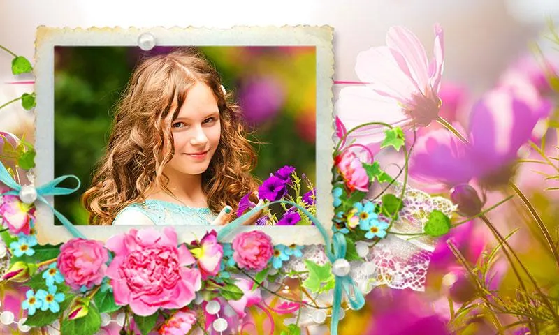 Flower Photo Frames | Indus Appstore | Screenshot