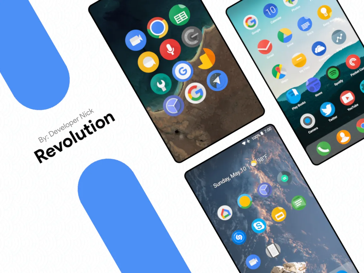 Revolution Icon Pack | Indus Appstore | Screenshot