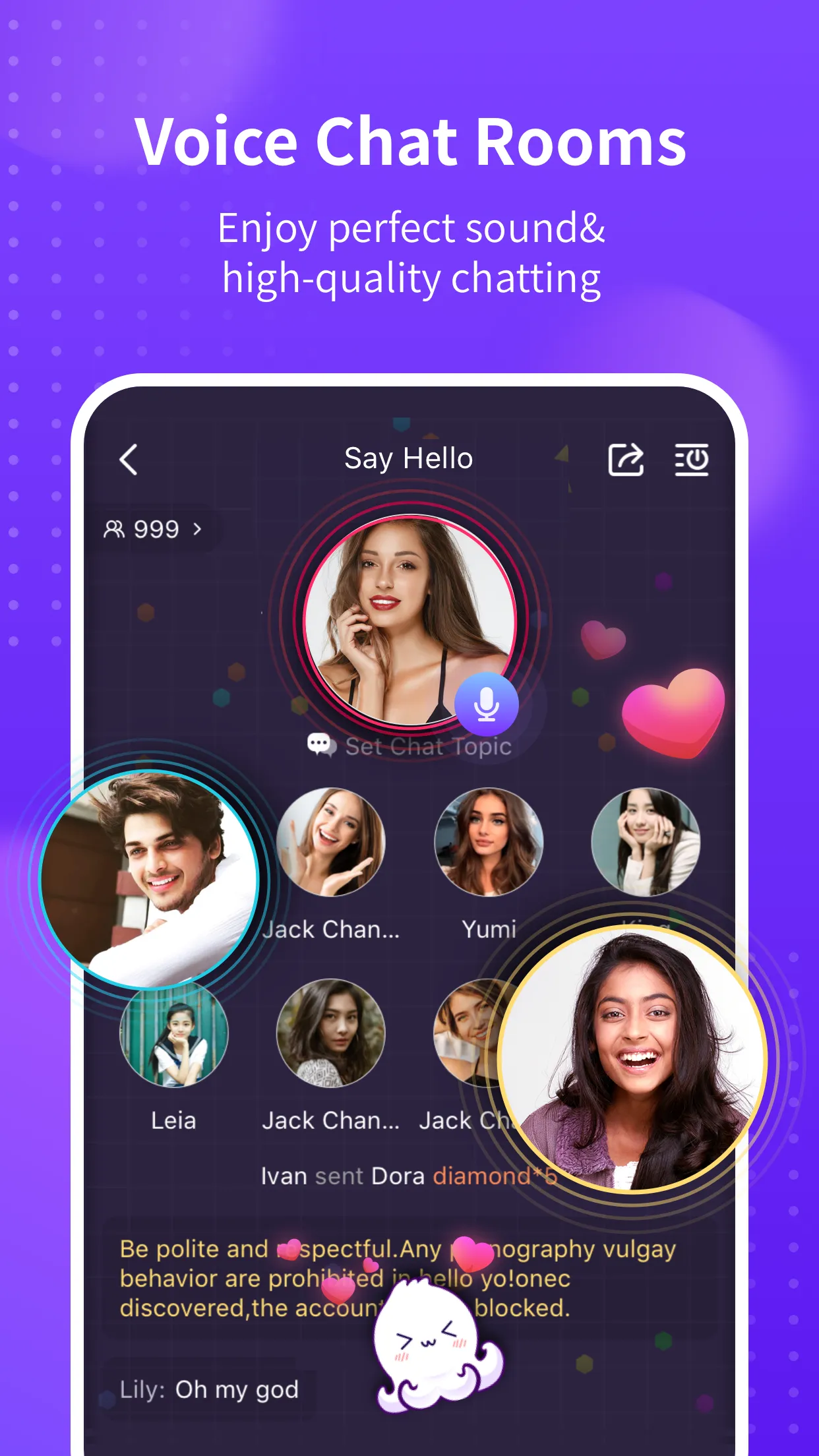 Hello Yo - Group Chat Rooms | Indus Appstore | Screenshot