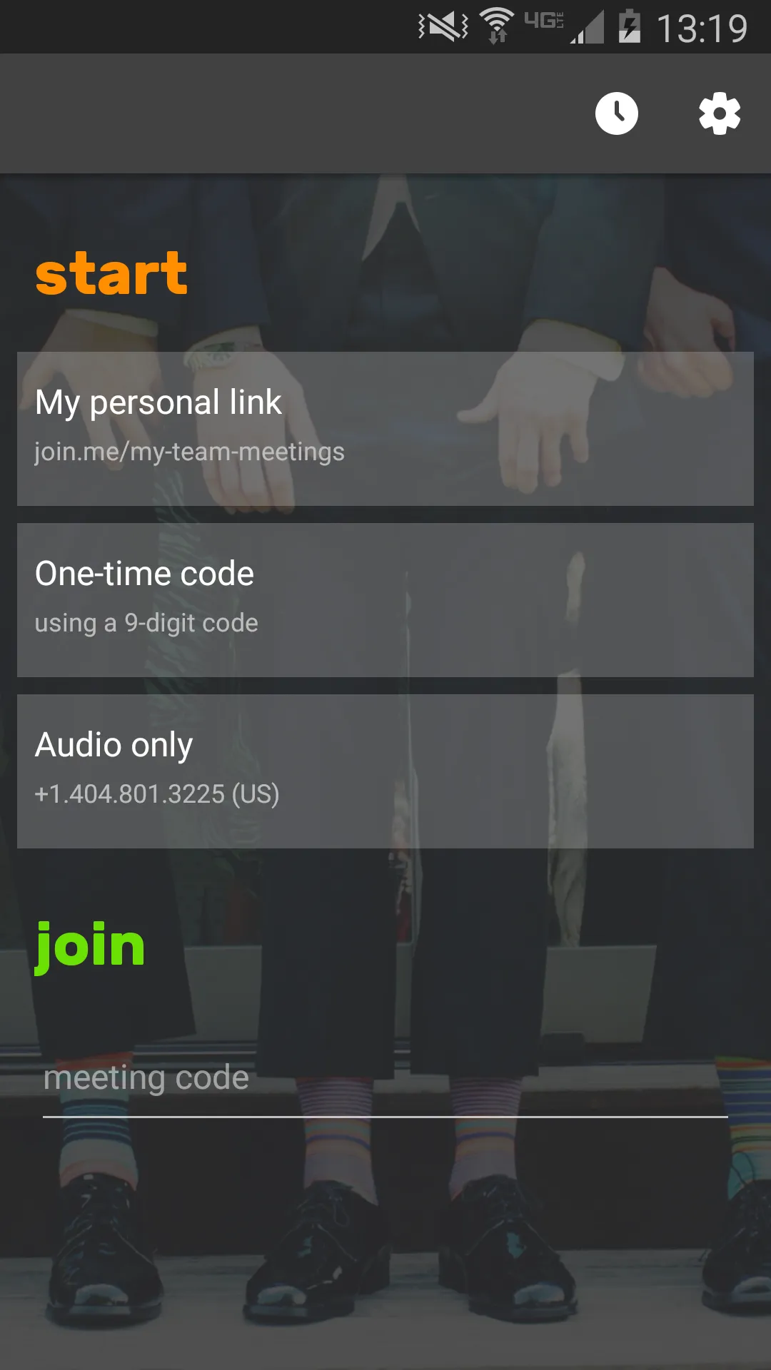 join.me - Simple Meetings | Indus Appstore | Screenshot