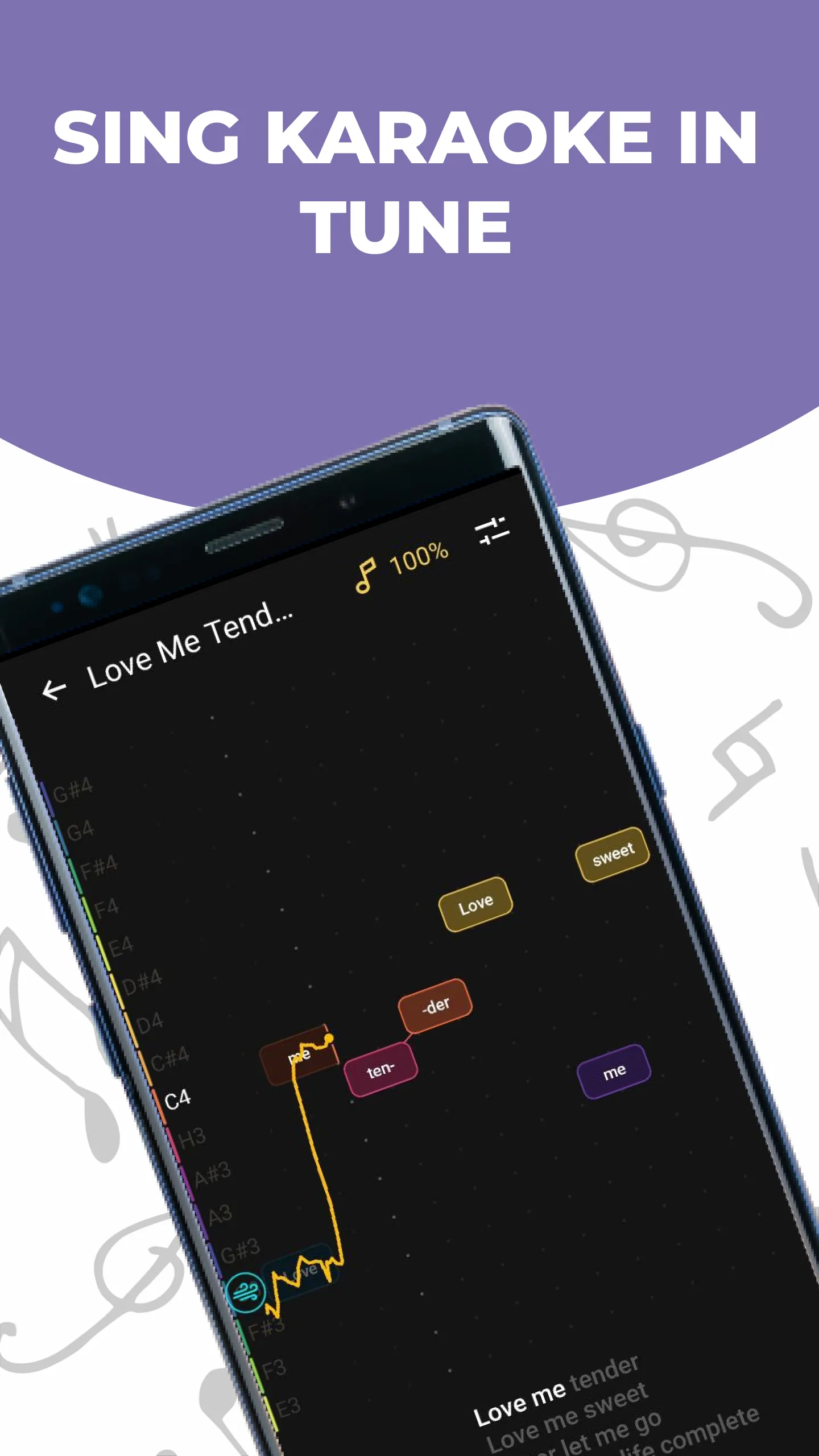 14400 karaoke songs with notes | Indus Appstore | Screenshot