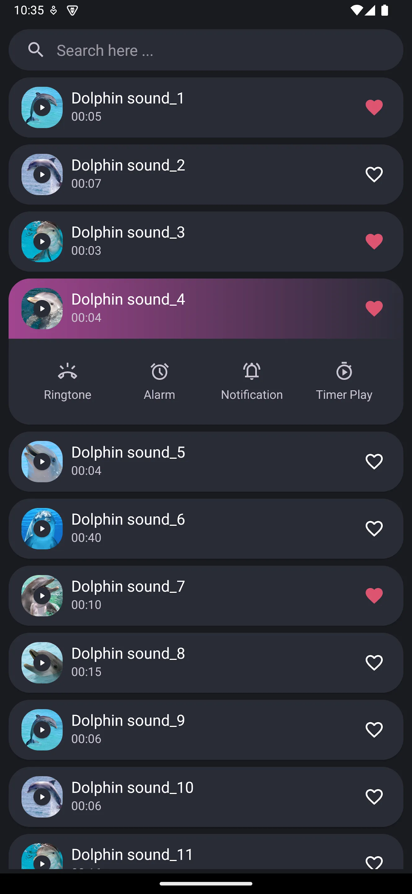 Dolphin Sounds | Indus Appstore | Screenshot