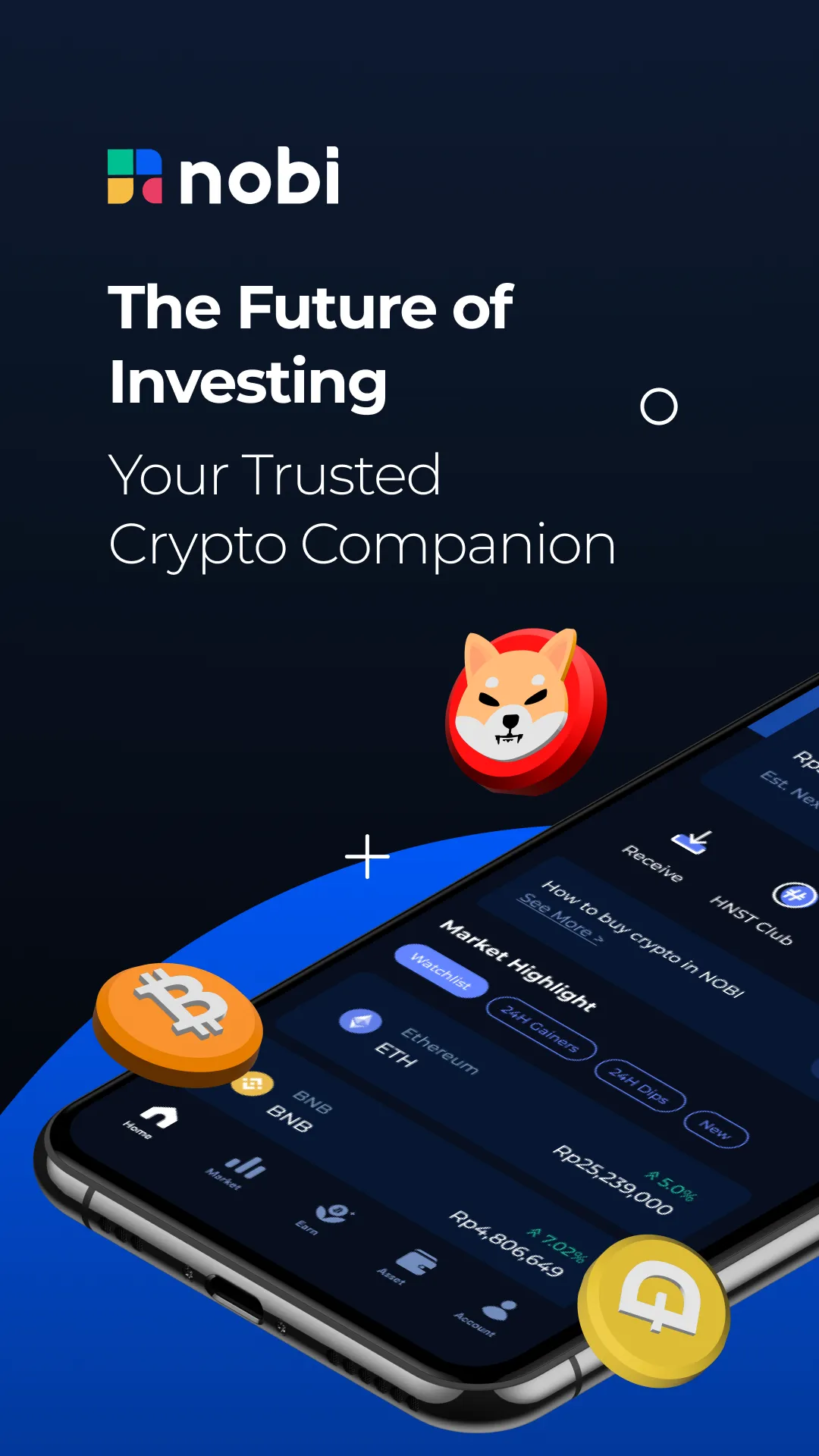 NOBI: Own Bitcoin & Crypto | Indus Appstore | Screenshot