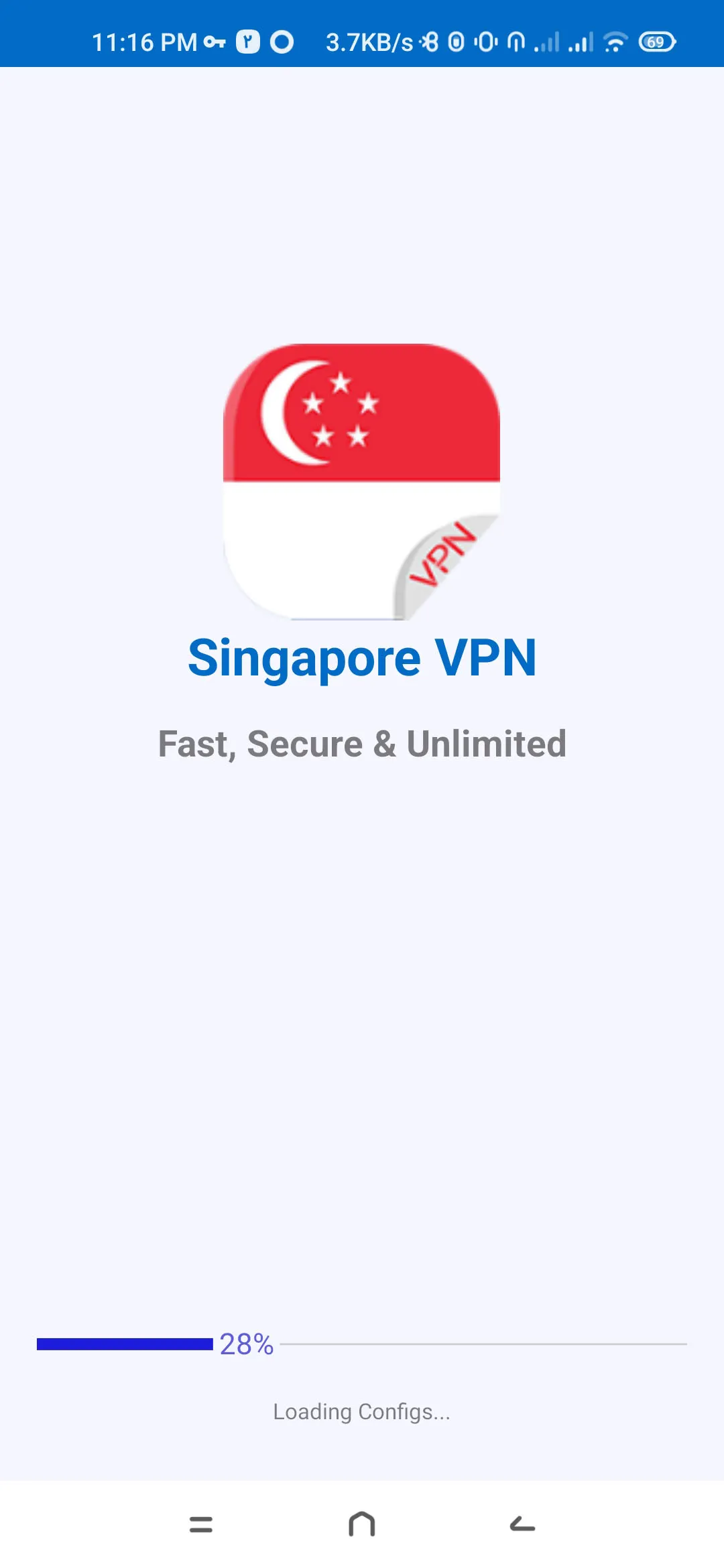 Singapore VPN - Fast & Secure | Indus Appstore | Screenshot