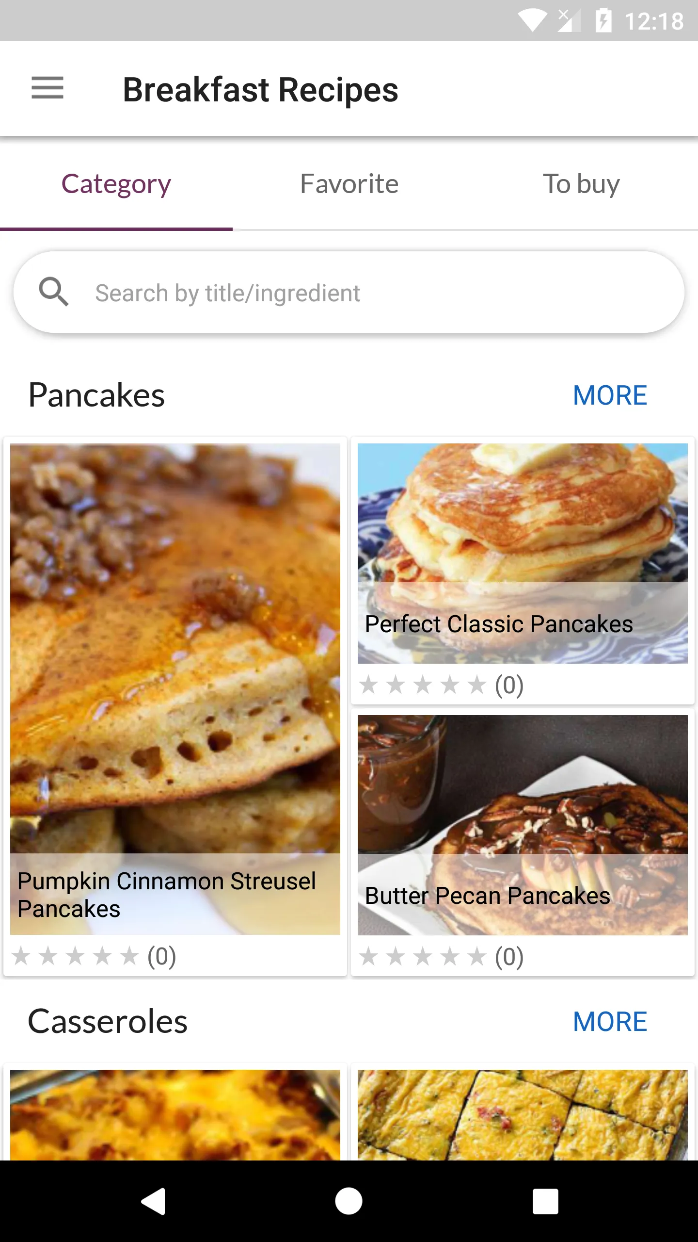 Breakfast Recipes | Indus Appstore | Screenshot