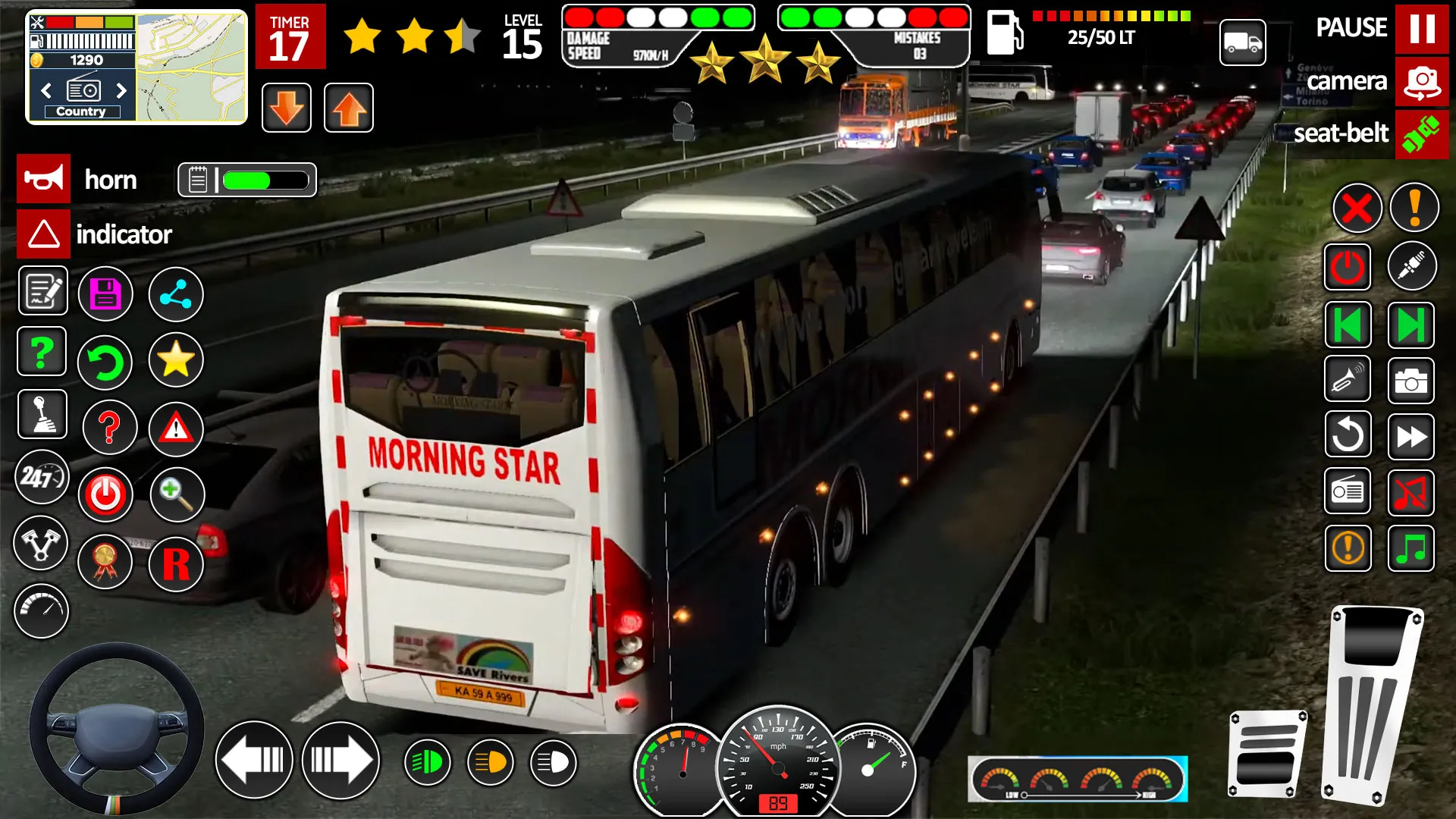 US Bus Sim 3D: Offroad Bus Sim | Indus Appstore | Screenshot