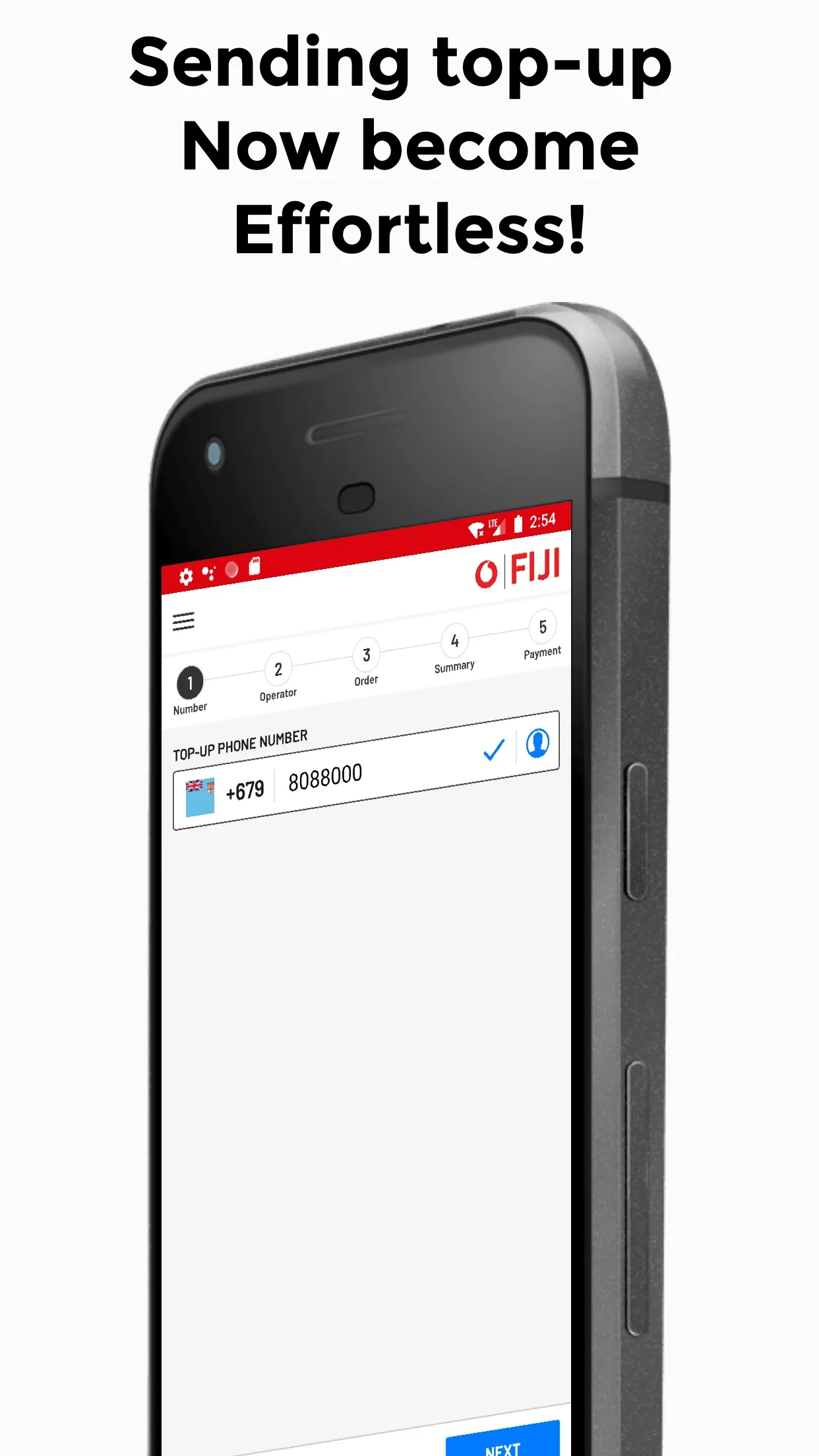 Vodafone Fiji Top-Up | Indus Appstore | Screenshot