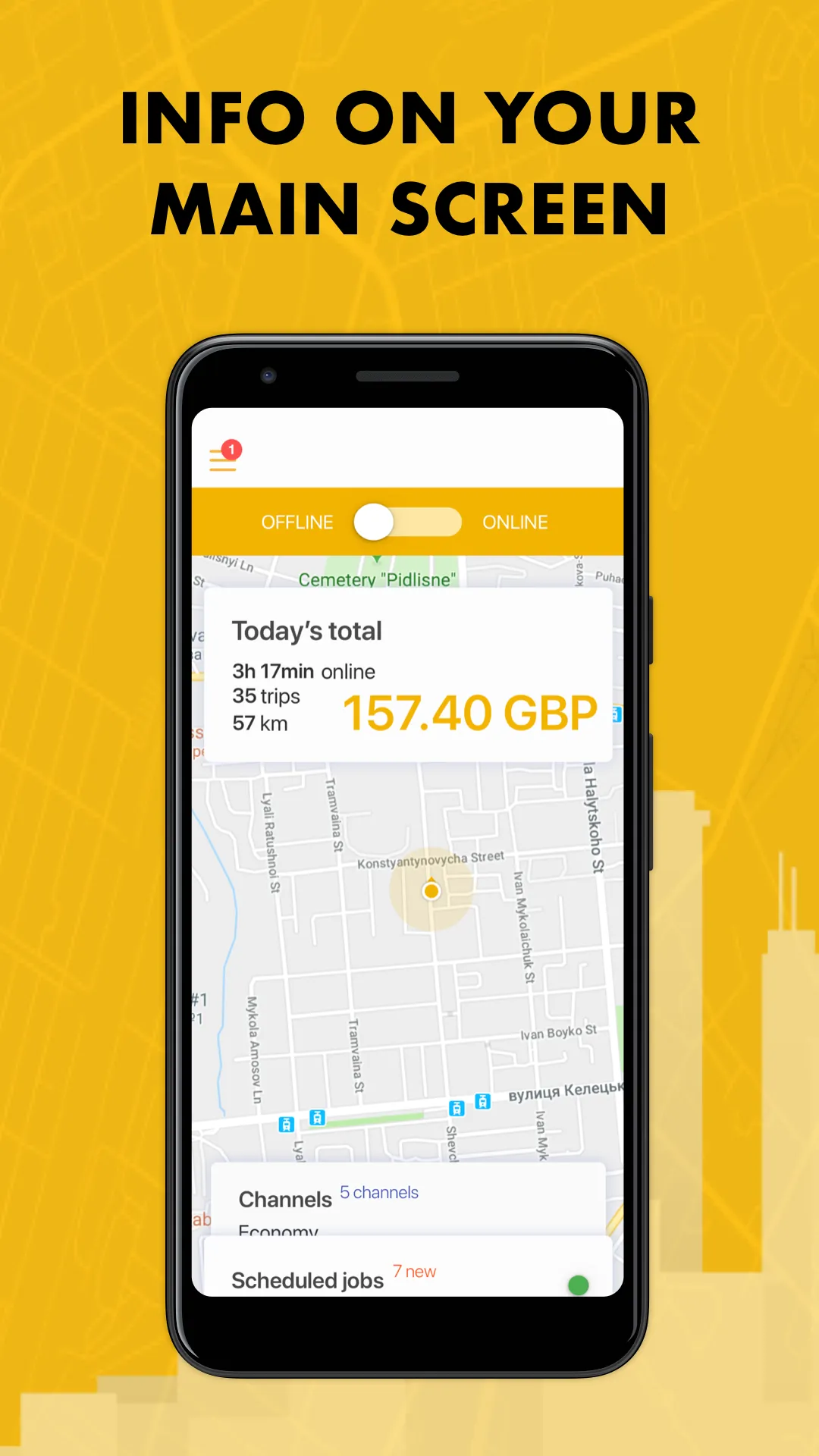 TaxiF Driver - Be the Captain! | Indus Appstore | Screenshot