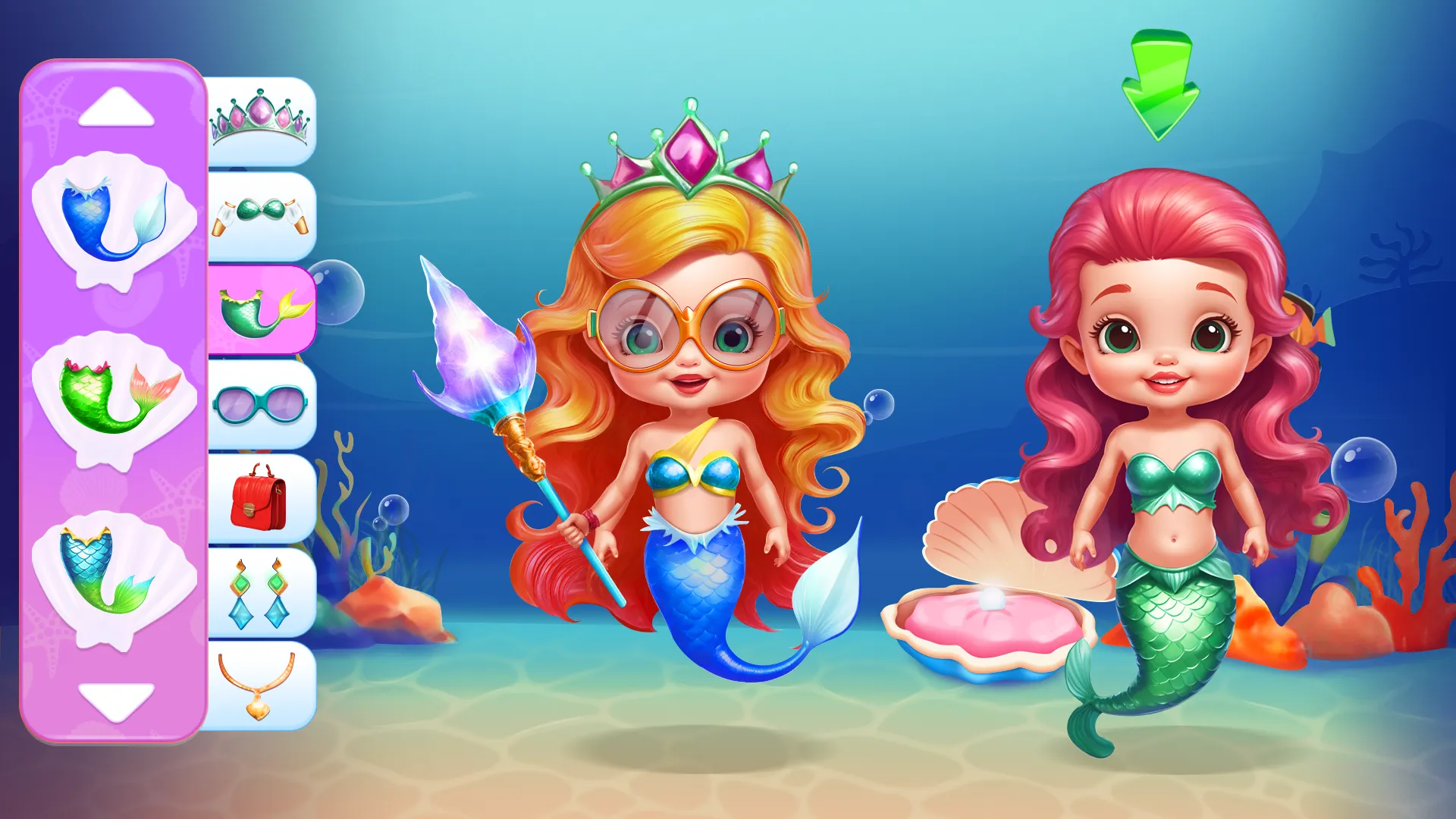 Twin mermaid babysitter care | Indus Appstore | Screenshot