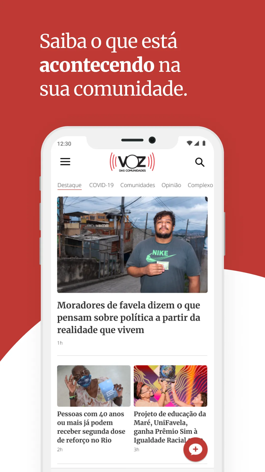 Voz das Comunidades | Indus Appstore | Screenshot