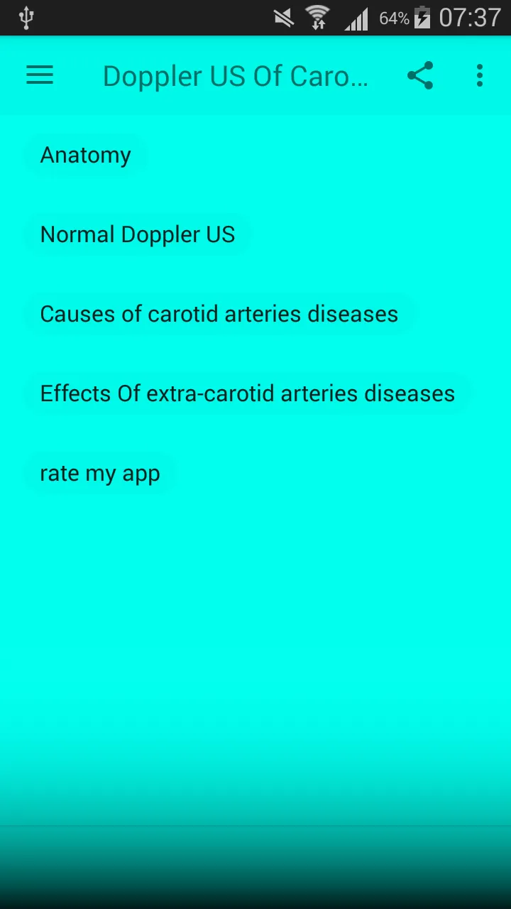 Doppler US Of Carotid arteries | Indus Appstore | Screenshot